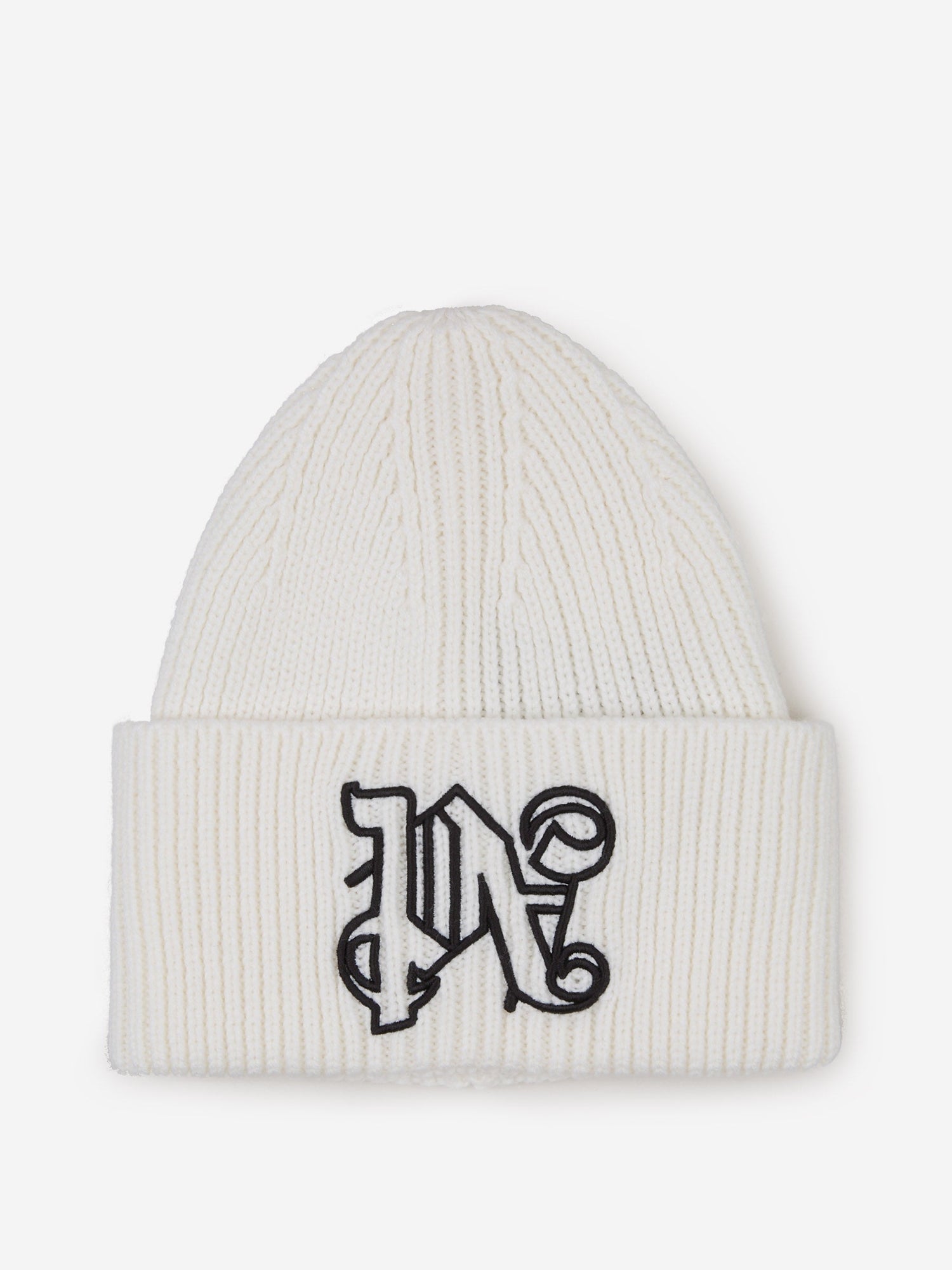 Palm Angels Gorro Logo Bordado color Blanco sku 695-001297 01 - Foto 1