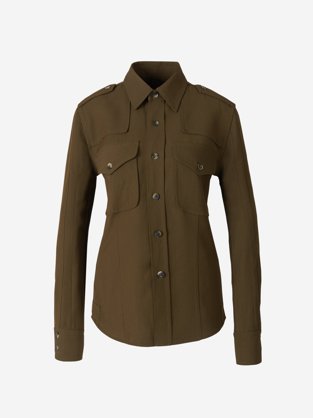 Petar Petrov Camisa Lacy MIlitary color Verde Militar sku 701-001615 01 - Foto 1