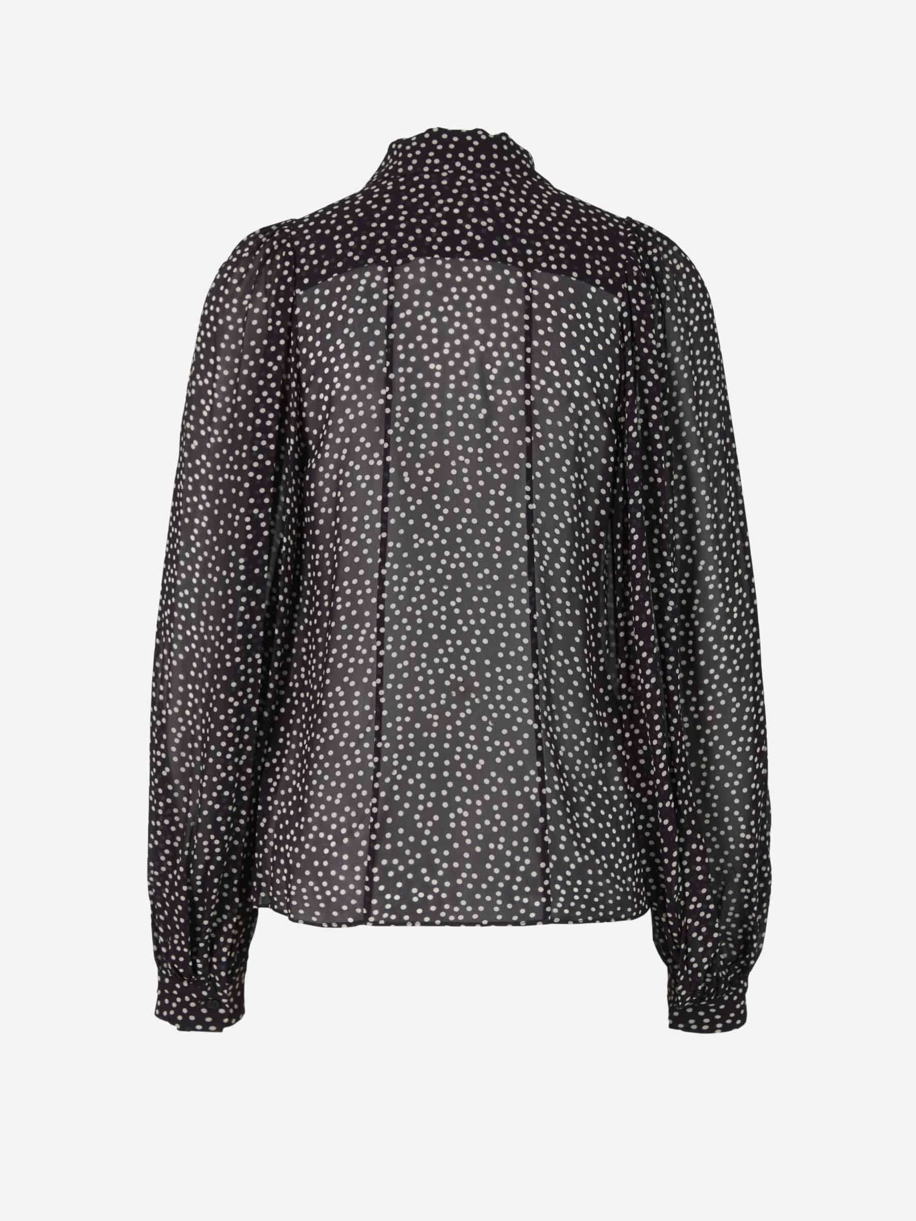 Dorothee Schumacher Blusa Transparent City Lights color Negro sku 701-001729 00 - Foto 2