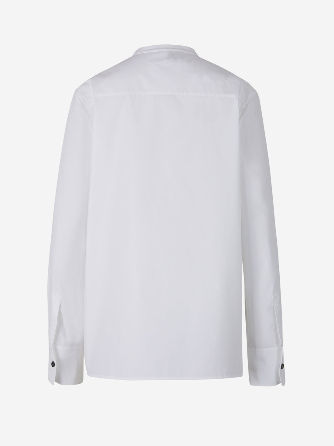 Jil Sander Camisa Plisada Popelina color Blanco sku 701-001737 01 - Foto 2