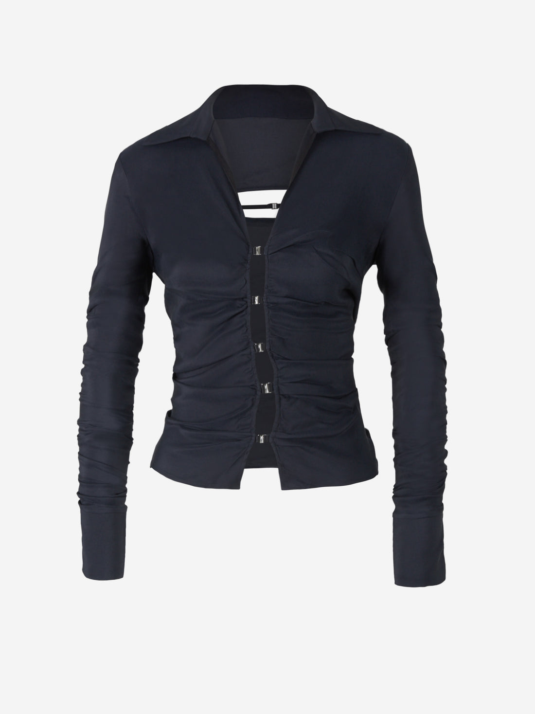 Jacquemus Camisa La Camisola Soffio color Azul Noche sku 701-001751 01 - Foto 1