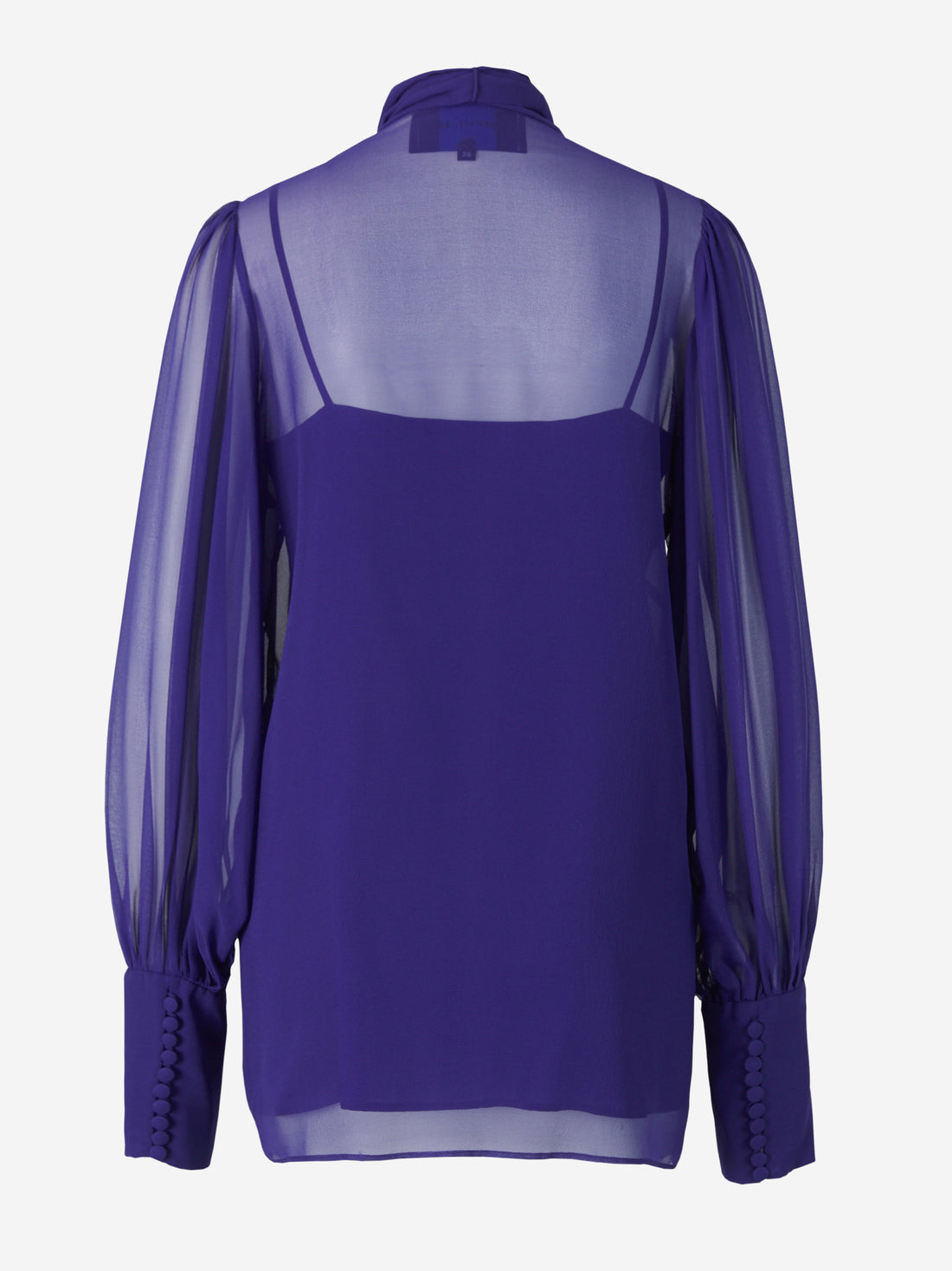 Costarellos Blusa Kelly color Púrpura Oscuro sku 701-001762 01 - Foto 2