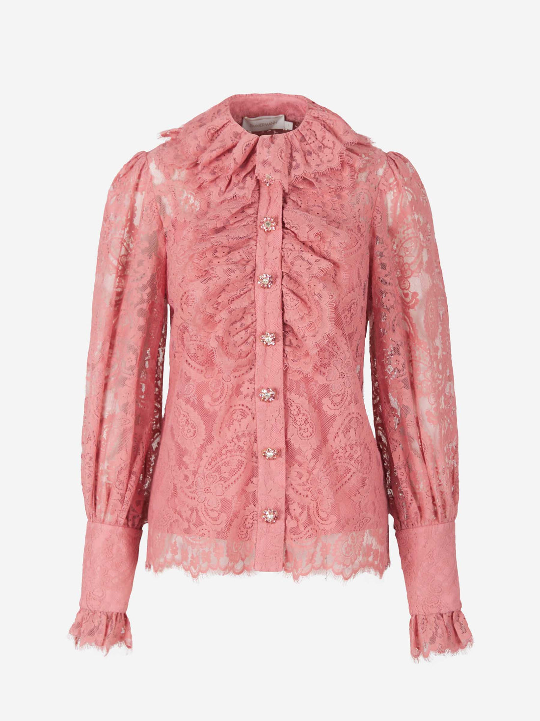 Zimmermann Blusa Kaleidoscope Encaje color Rosa Envejecido sku 701-001784 00 - Foto 1