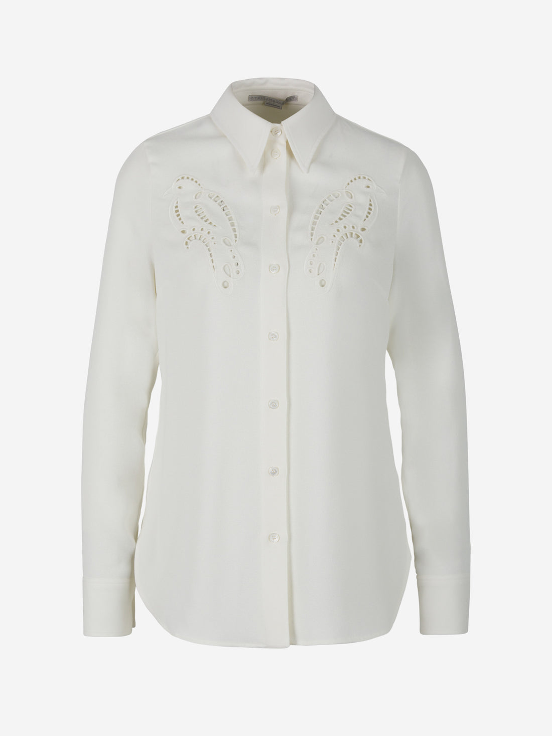 Stella McCartney Camisa Crepé Pétalos color Crema sku 701-001847 01 - Foto 1
