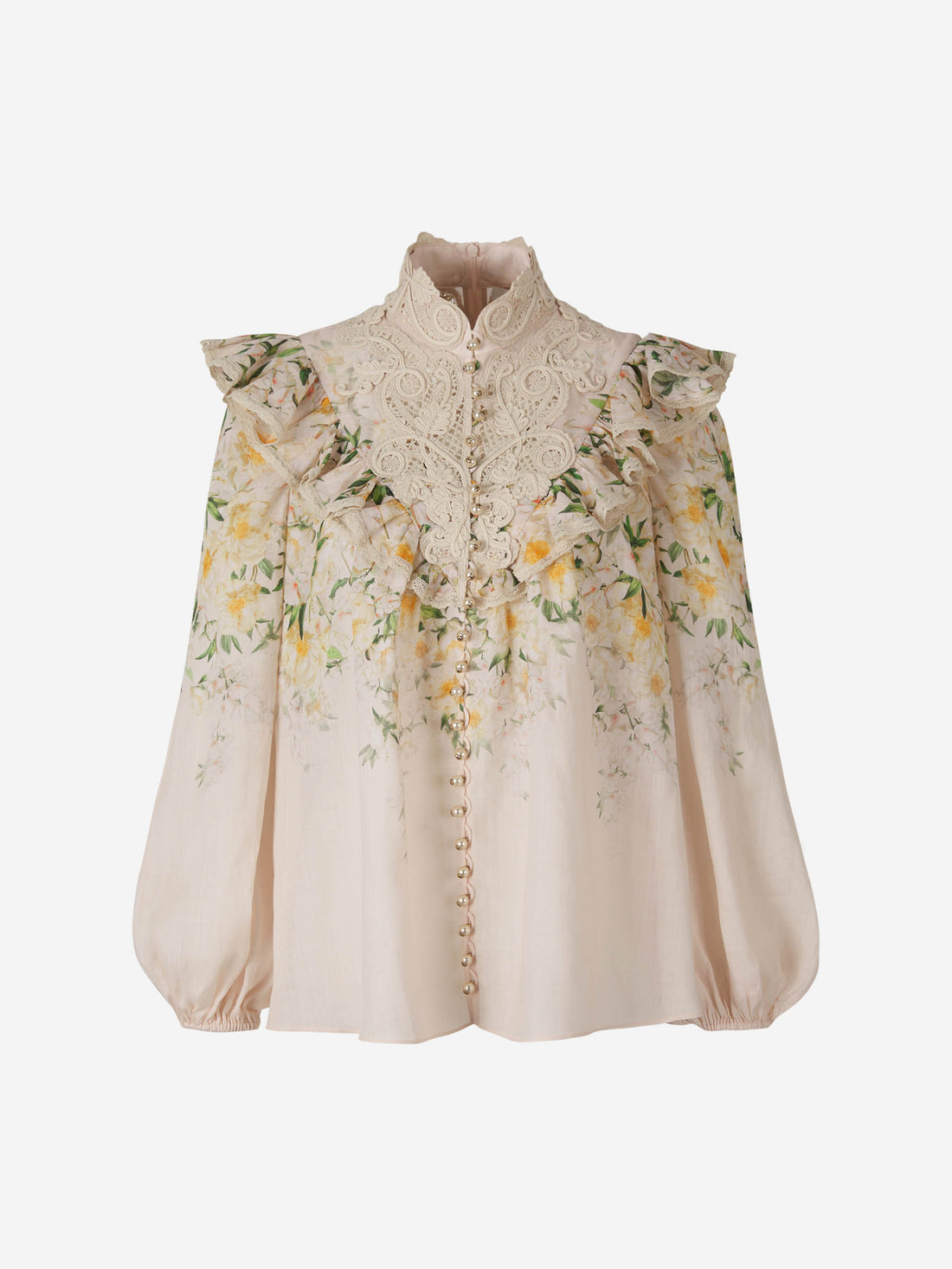 Zimmermann Blusa Coaster Battenburg color Multicolor sku 701-001907 01 - Foto 1