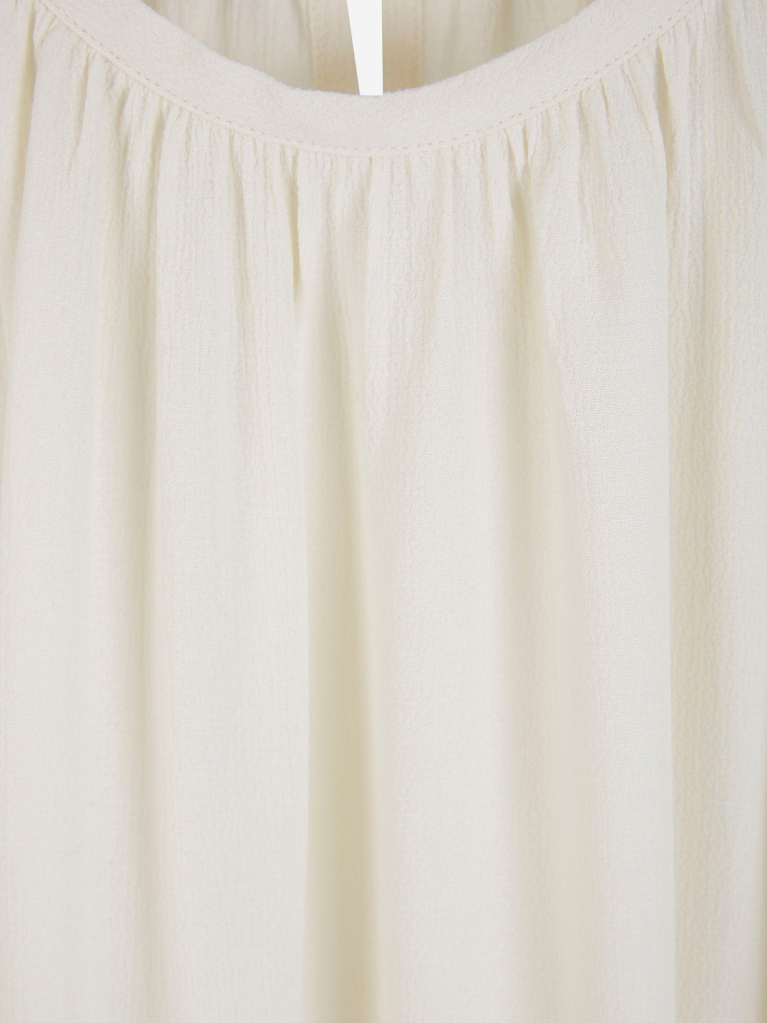 Totême Blusa Crepe Fruncida color Beis sku 701-001932 01 - Foto 3