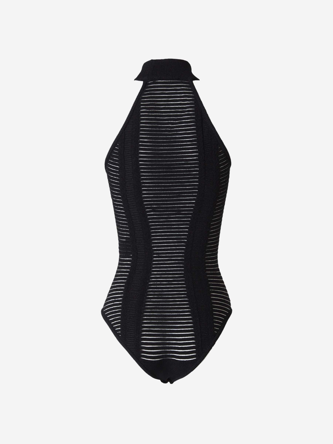 Balmain Body Punto Calado color Negro sku 703-001737 01 - Foto 2