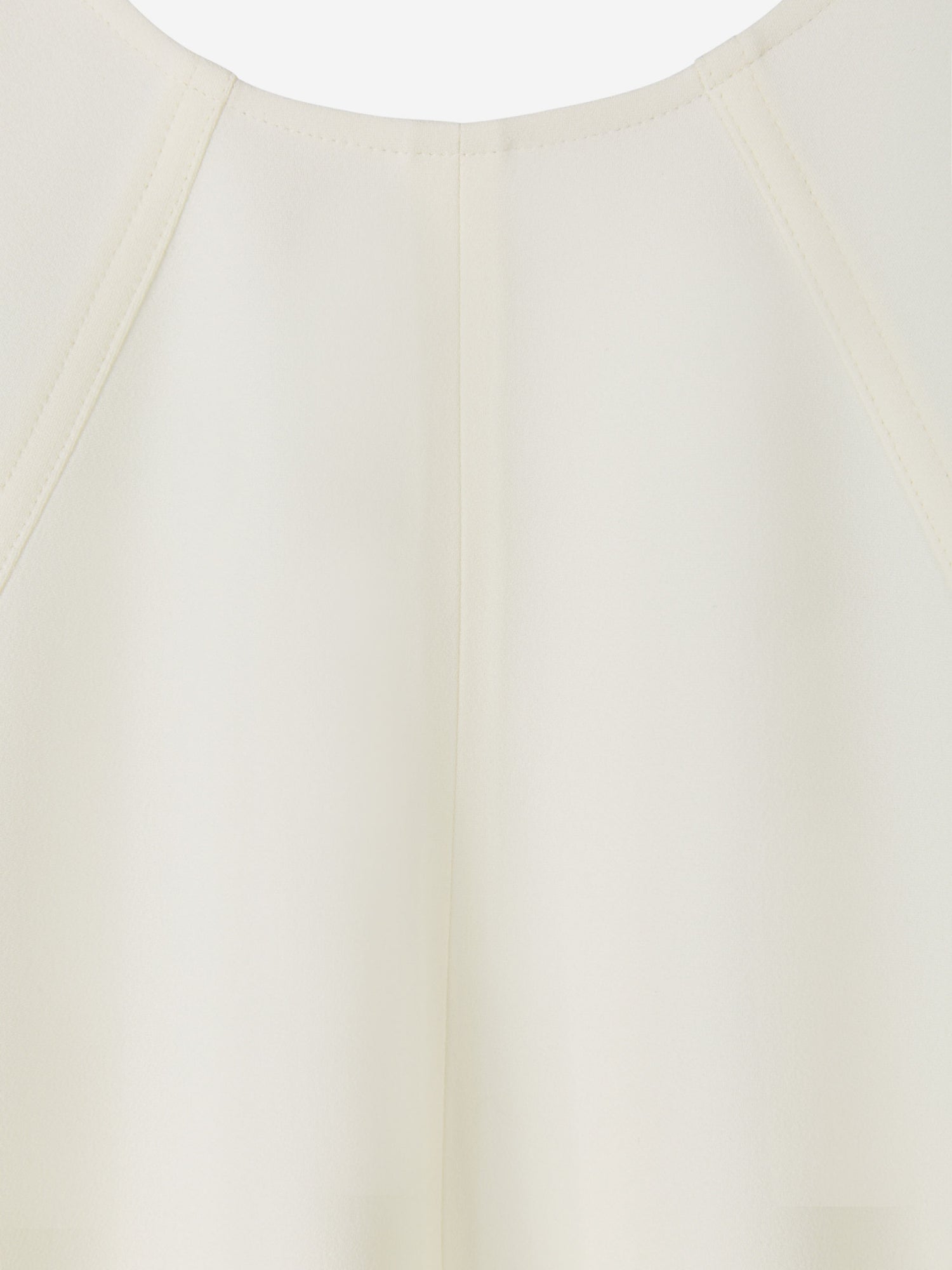 Victoria Beckham Top Drapeado Viscosa color Crema sku 703-001767 01 - Foto 3