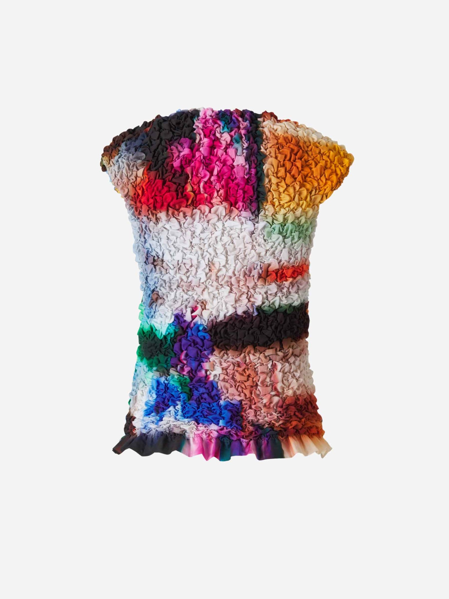 Dries Van Noten Top Smocked Multicolor color Multicolor sku 703-001812 01 - Foto 2