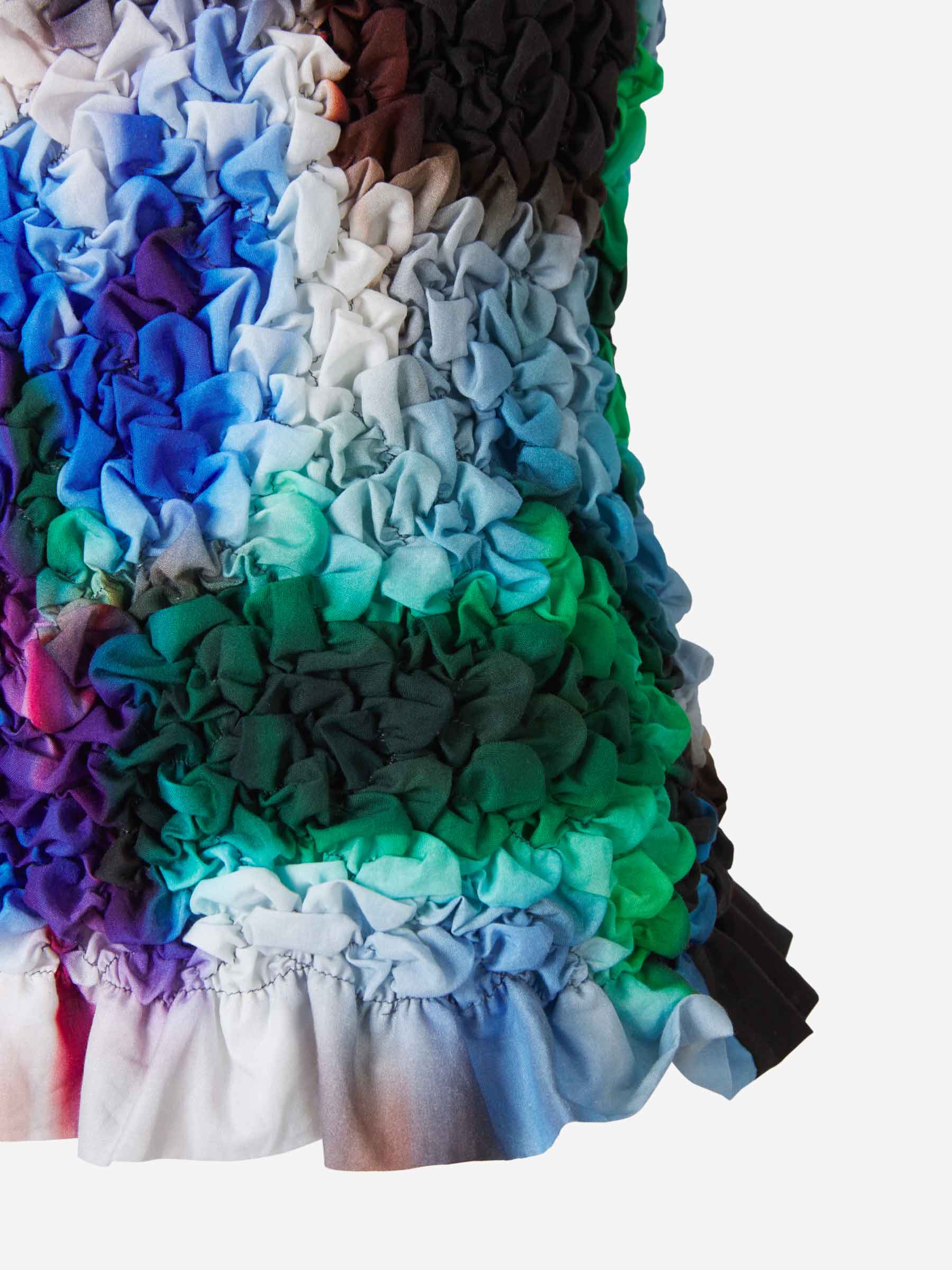 Dries Van Noten Top Smocked Multicolor color Multicolor sku 703-001812 01 - Foto 4