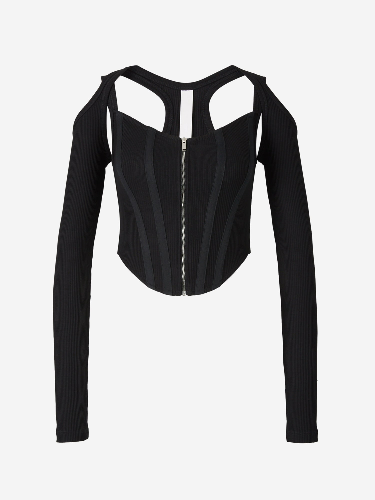 Dion Lee Top Corsé Punto color Negro sku 703-001885 01 - Foto 1