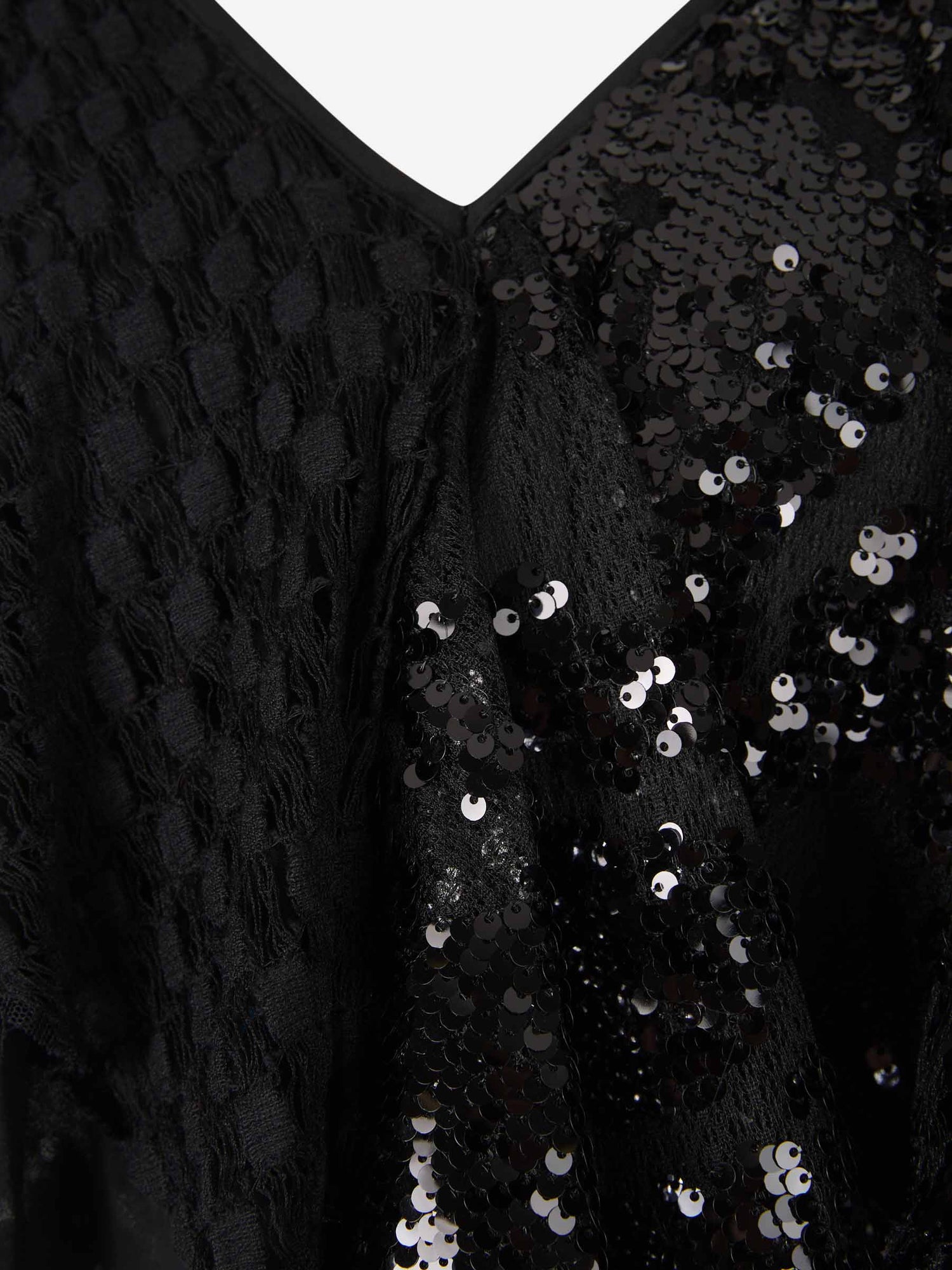 The Attico Top Thelma color Negro sku 703-001912 01 - Foto 3