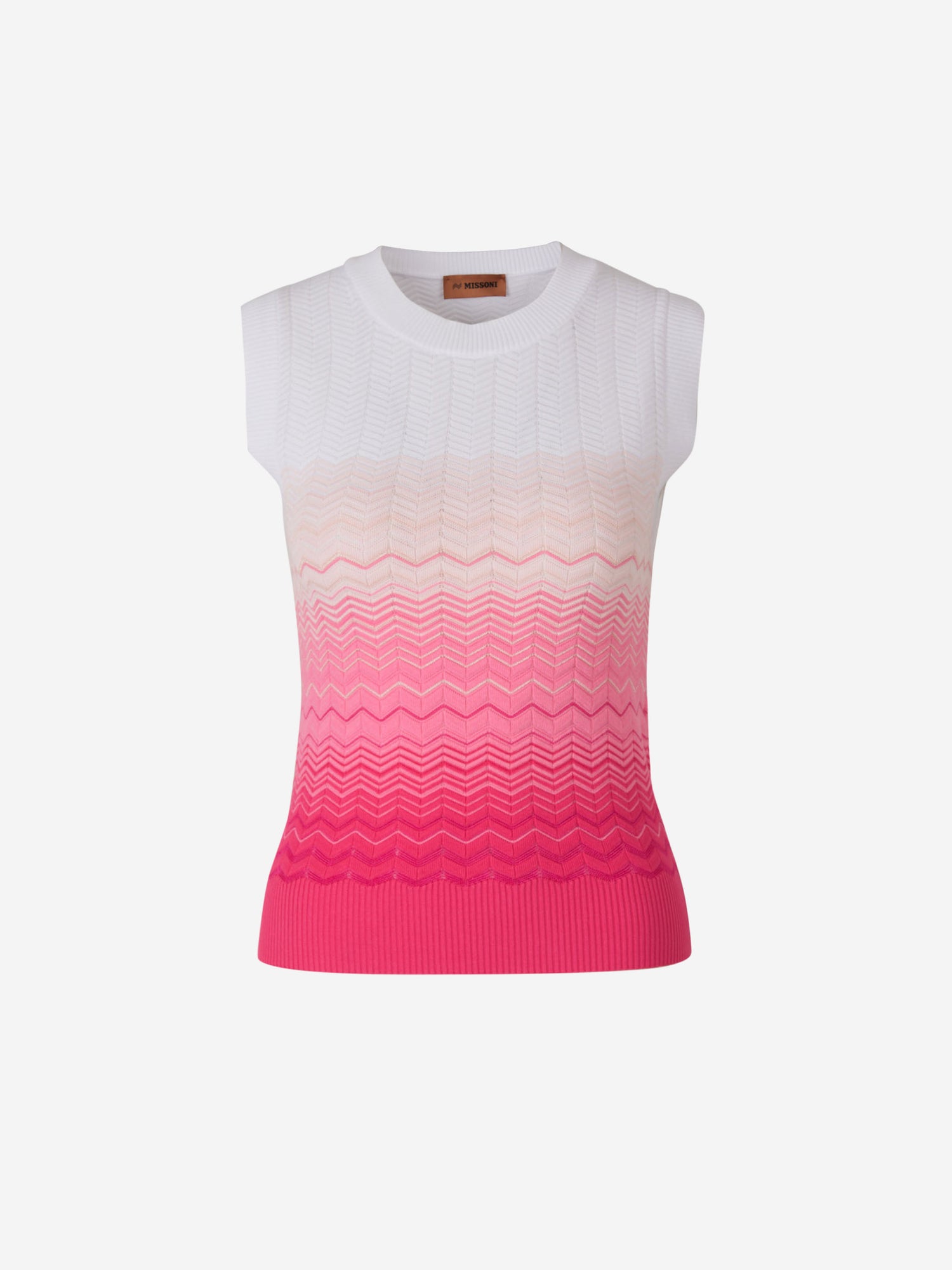 Missoni Top Punto Zig Zag color Fucsia sku 703-001955 01 - Foto 1