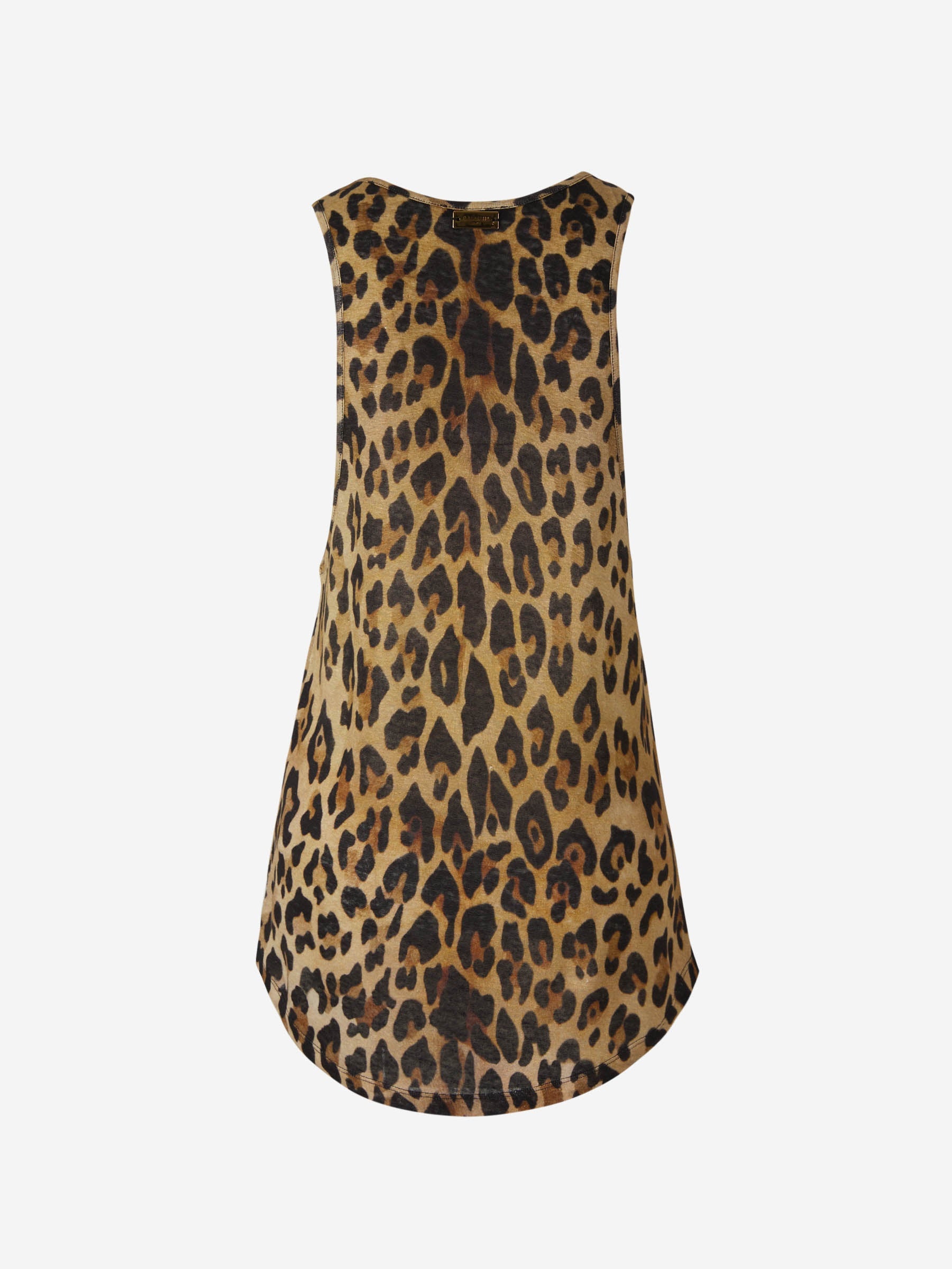 Outlet online Balmain Mujer Top Motivo Animal color Marron sku 703-002045 01 - Foto 2