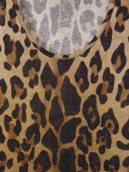 Balmain Top Motivo Animal color Marron sku 703-002045 01 - Foto 2