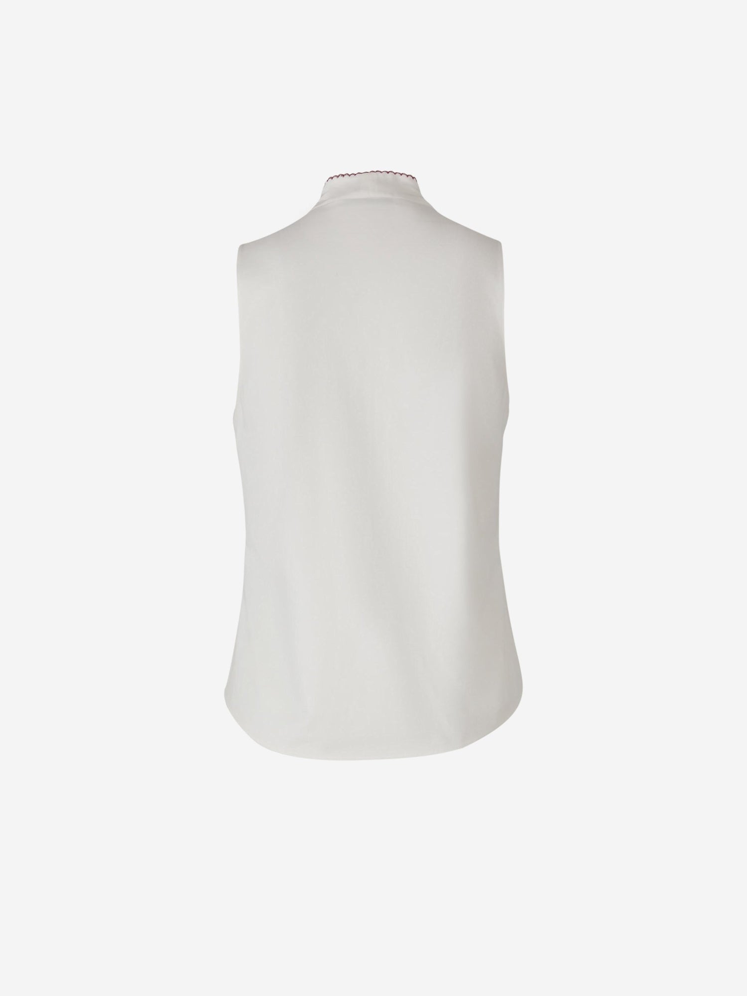 Outlet online Dorothee Schumacher Mujer Top Lazo Seda color Marfil sku 703-002052 01 - Foto 2