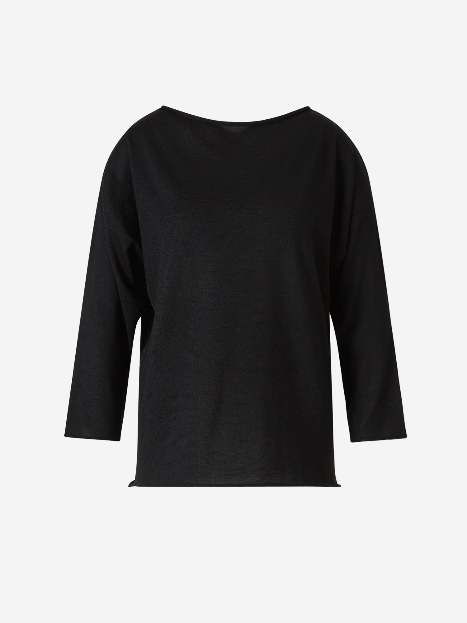 Santa Eulalia Jersey Cashmere y Seda color Negro sku 711-002430 02 - Foto 1