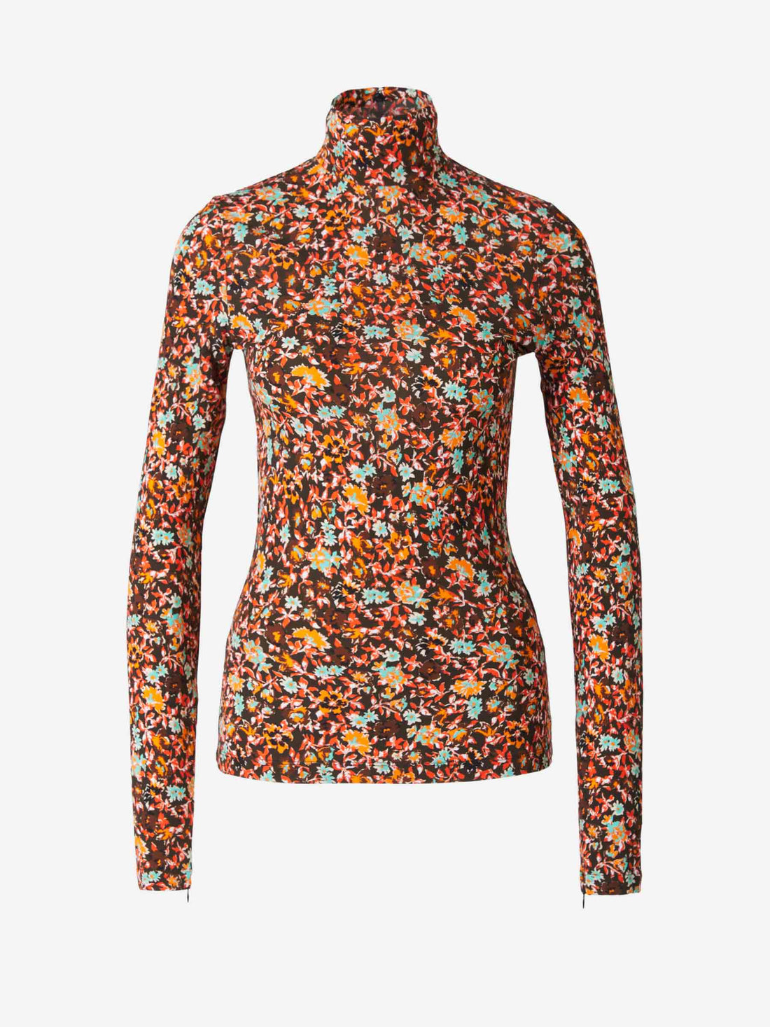 Victoria Beckham Camiseta Motivo Floral color Naranja sku 711-002758 01 - Foto 1