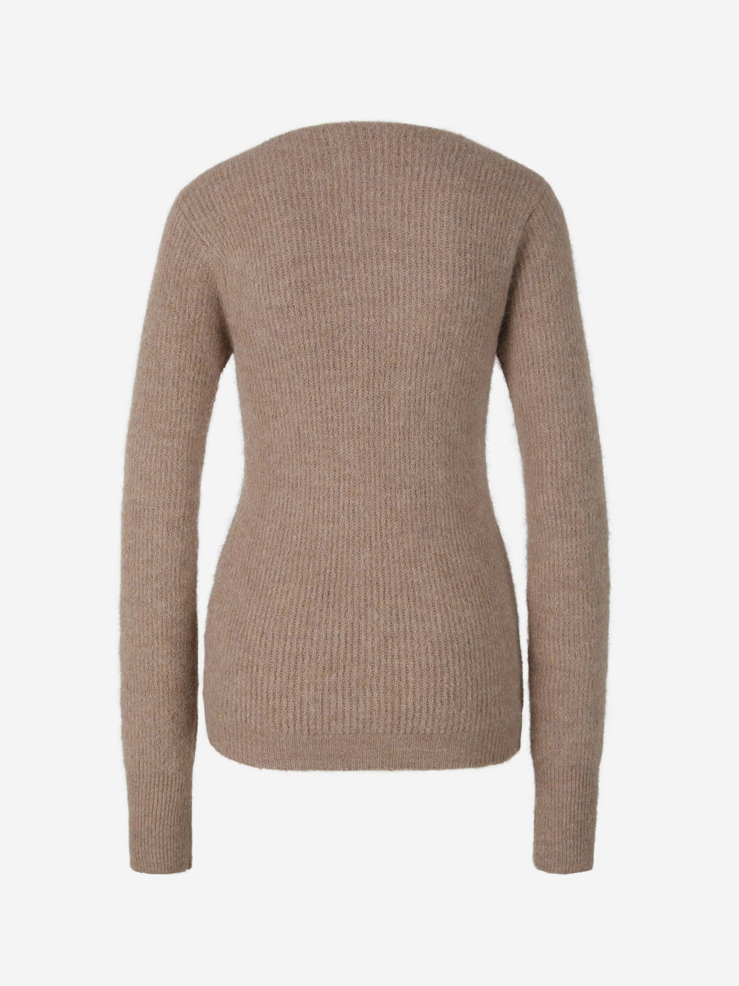 Jacquemus Jersey La Maille Pau color Negro sku 711-002884 03 - Foto 8