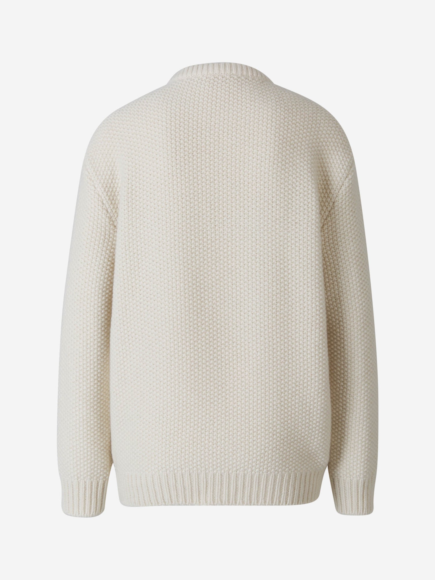 Outlet online Chloé Mujer Jersey Punto Cashmere color Marfil sku 711-002889 01 - Foto 3