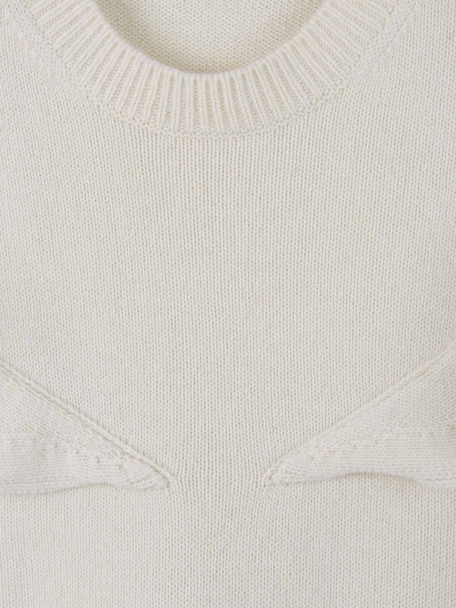 Outlet online Chloé Mujer Jersey Volantes Cashmere color Beis sku 711-002890 01 - Foto 3