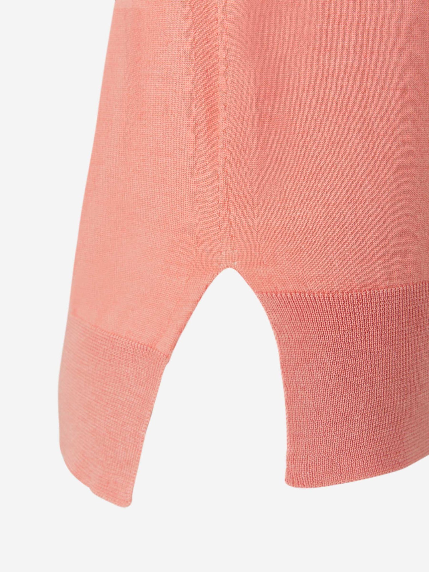 Outlet online Jil Sander Mujer Jersey Punto Cashmere color Rosa Empolvado sku 711-002917 01 - Foto 3
