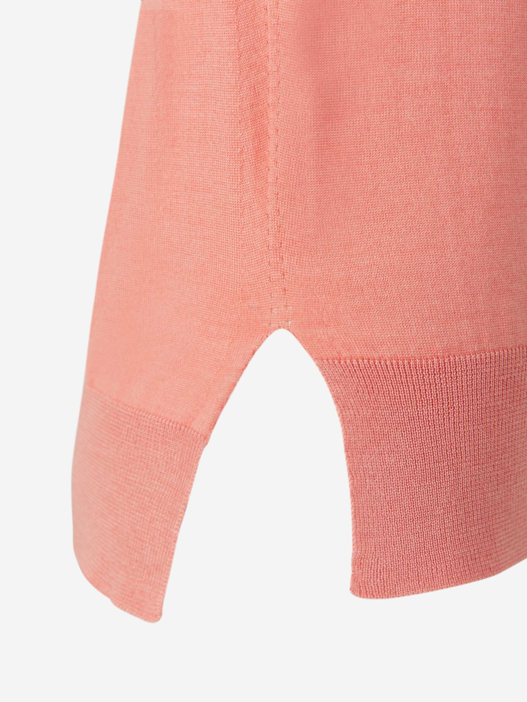 Outlet online Jil Sander Mujer Jersey Punto Cashmere color Rosa Empolvado sku 711-002917 01 - Foto 3