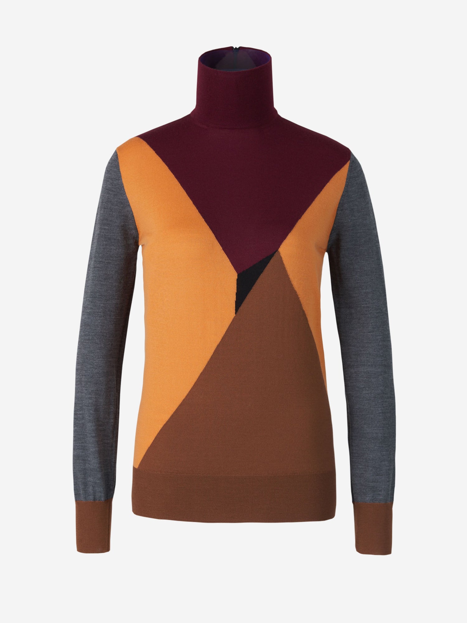 Plan C Jersey Cuello Alto Lana color Multicolor sku 711-002938 01 - Foto 1