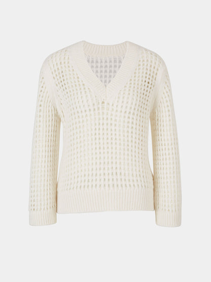 Dorothee Schumacher Jersey Punto Calado color Beis sku 711-003054 01 - Foto 1