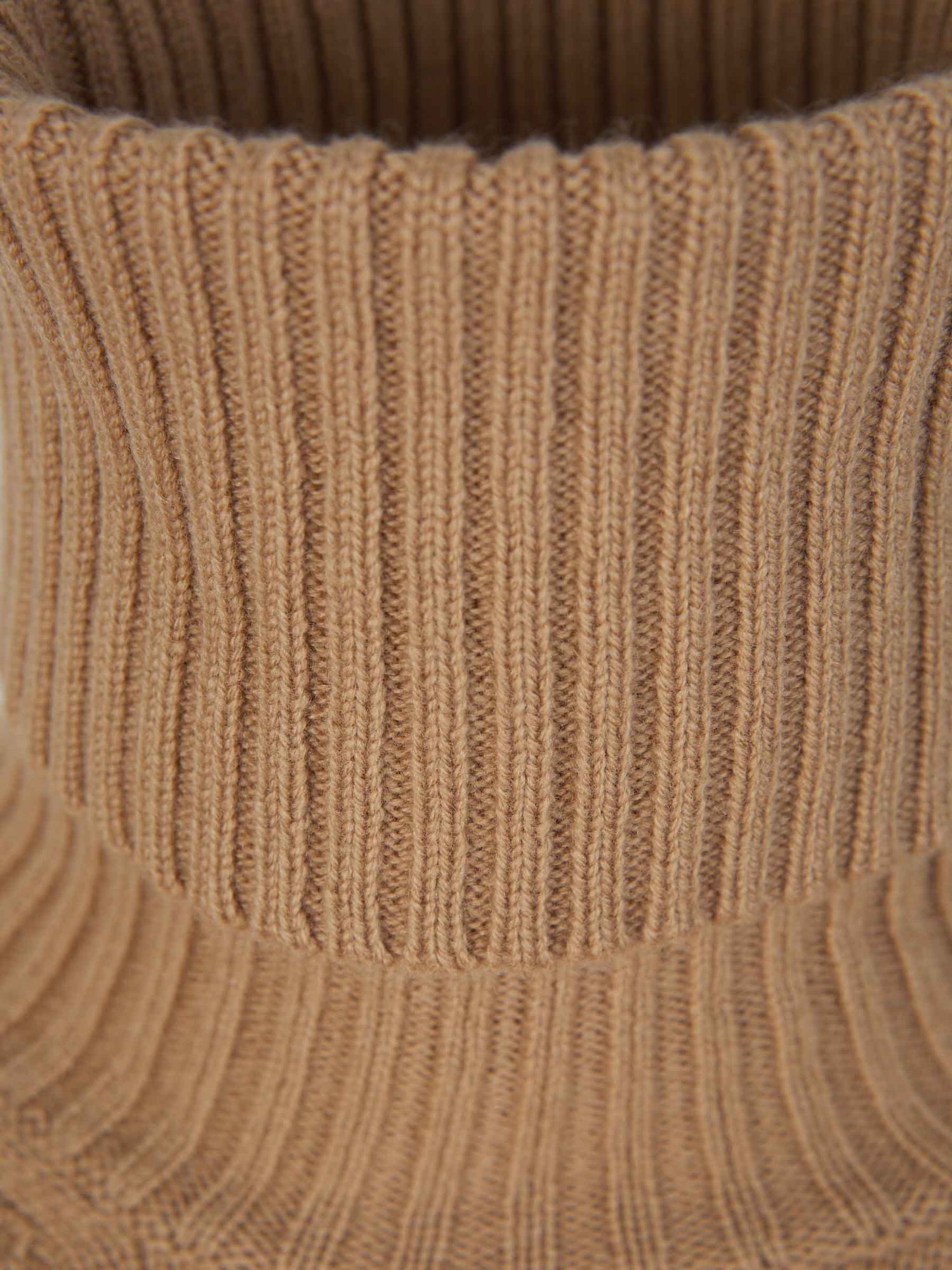Outlet online Max Mara Mujer Jersey Lana Cashmere color Caramelo sku 711-003118 01 - Foto 3