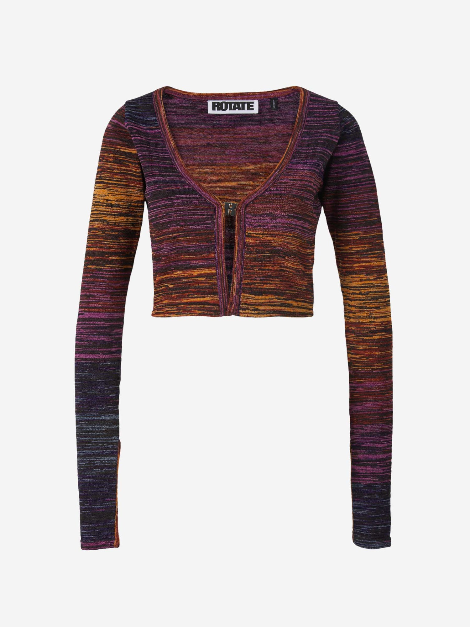 Rotate Cárdigan Cropped Tie Dye color Multicolor sku 713-000191 01 - Foto 1