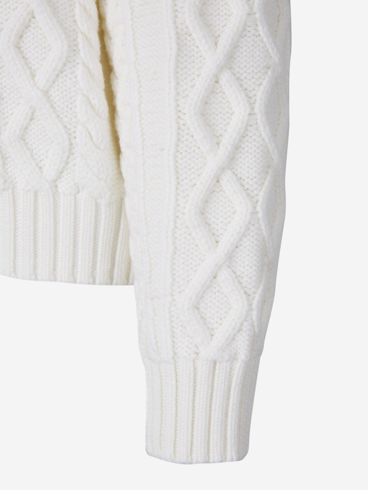 Proenza Schouler Cárdigan Punto Lana color Beis sku 713-000257 01 - Foto 3