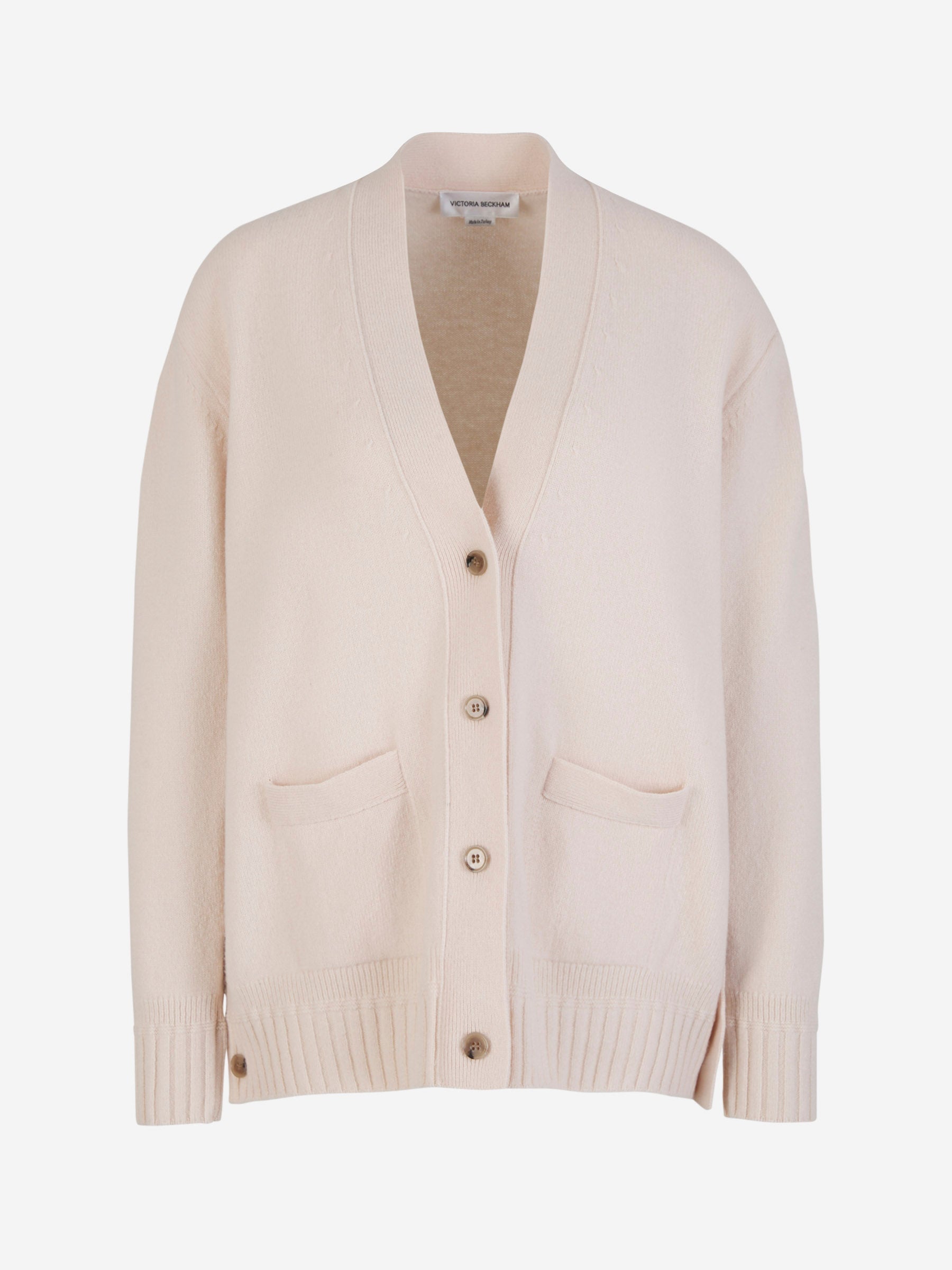 Victoria Beckham Cárdigan Doble Capa color Rosa Claro sku 713-000258 01 - Foto 1