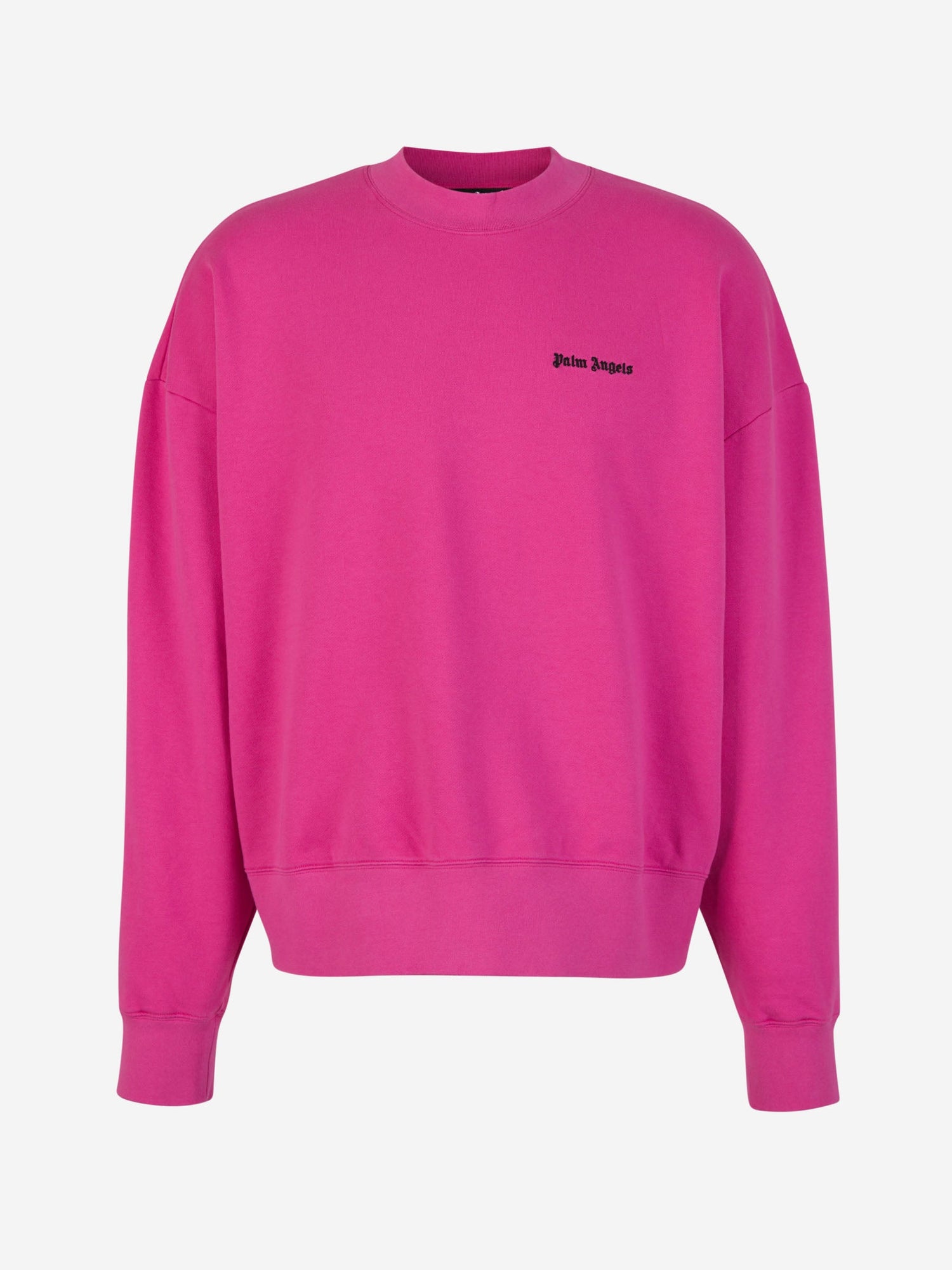 Outlet online Palm Angels Hombre Sudadera Crewneck Logo color Rosa sku 545-001592 01 - Foto 1