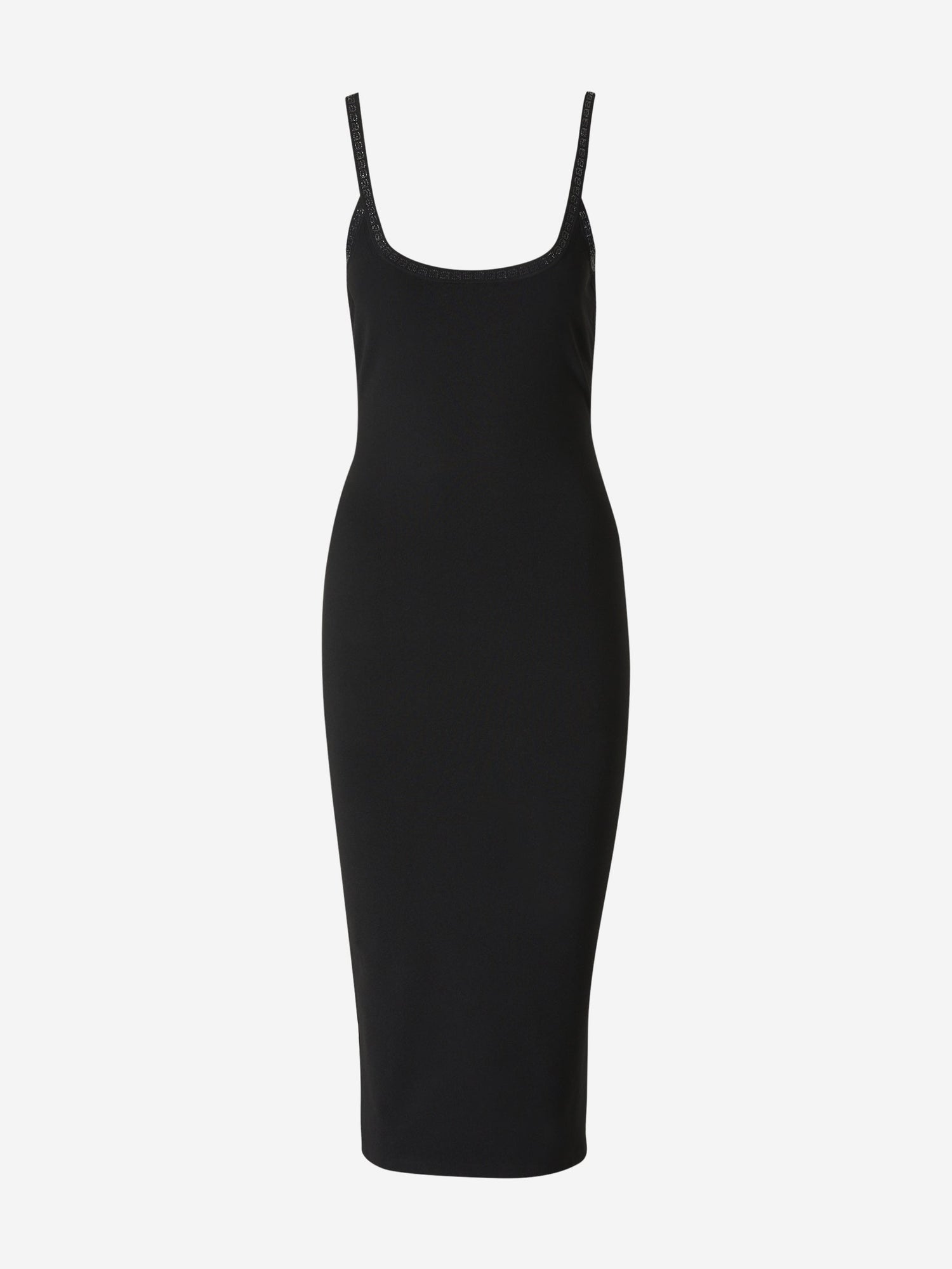 alexander wang midi dress Alexander Wang Midi Crystals Dress Shop Online – Alexander Wang – Luxury  Brand Outlet