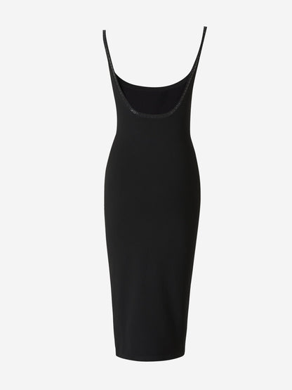 Outlet online Alexander Wang Mujer Vestido Detalles Cristales color Negro sku 721-000076 01 - Foto 2