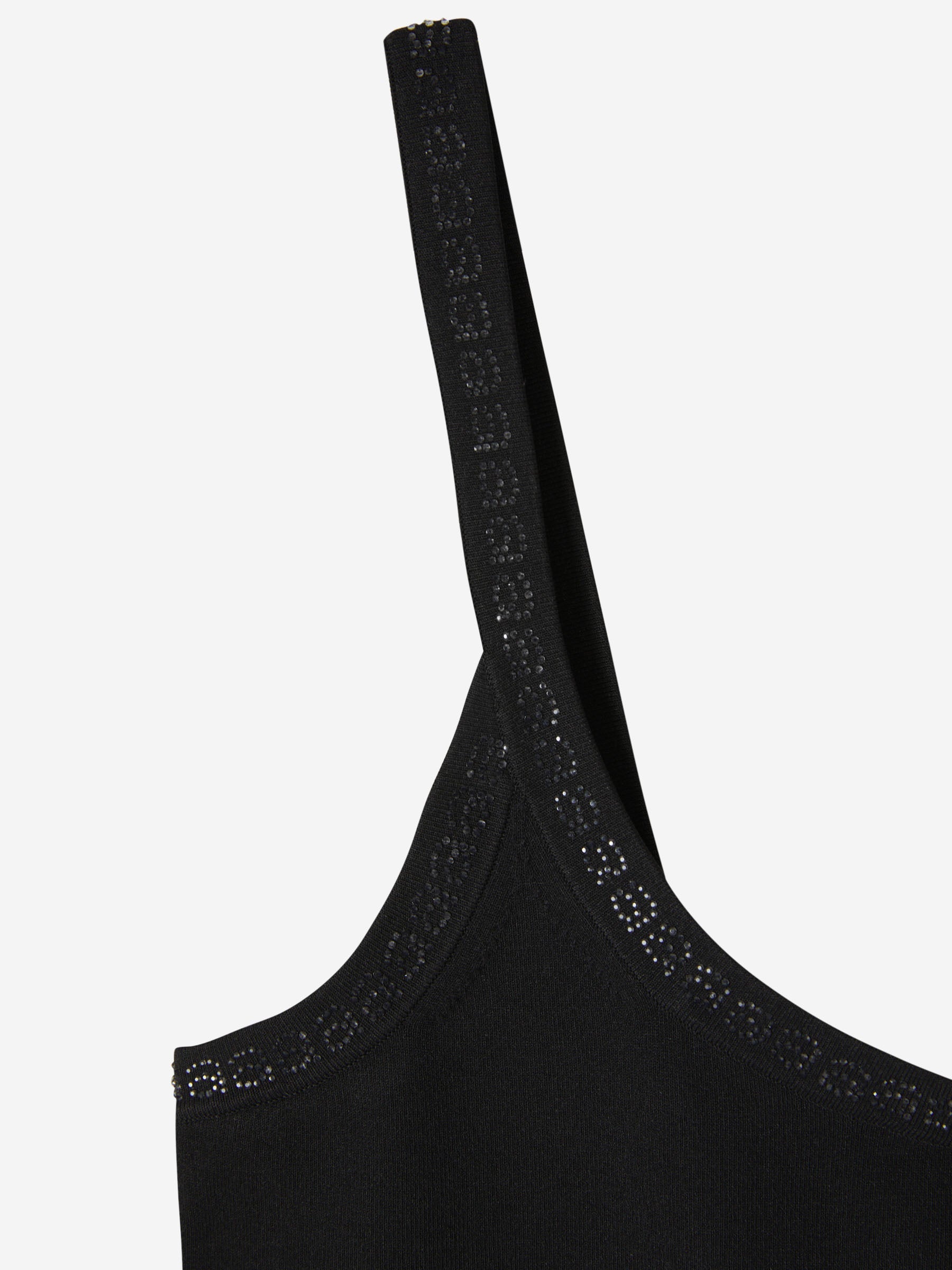 Outlet online Alexander Wang Mujer Vestido Detalles Cristales color Negro sku 721-000076 01 - Foto 3