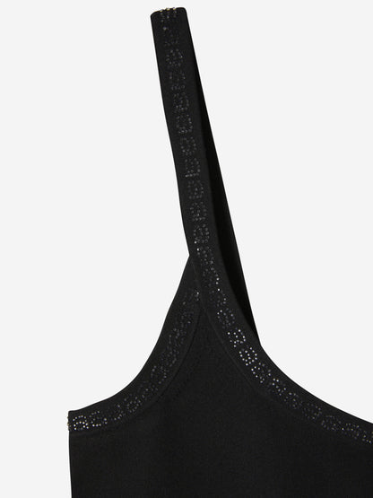 Outlet online Alexander Wang Mujer Vestido Detalles Cristales color Negro sku 721-000076 01 - Foto 3