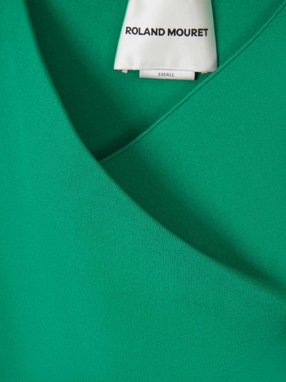 Outlet online Roland Mouret Mujer Vestido Punto Midi color Verde Claro sku 721-000083 01 - Foto 3