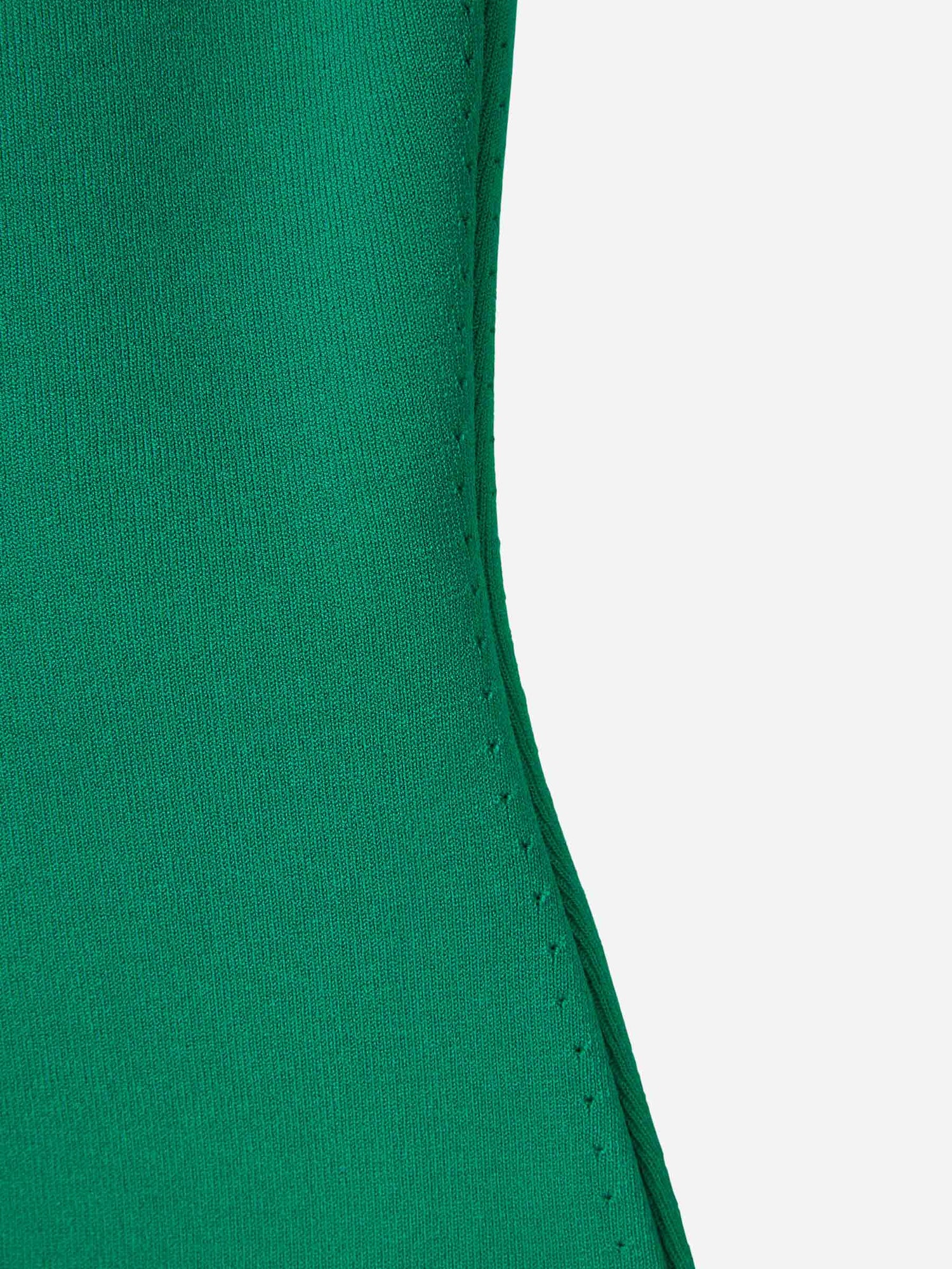 Outlet online Roland Mouret Mujer Vestido Punto Midi color Verde Claro sku 721-000083 01 - Foto 4