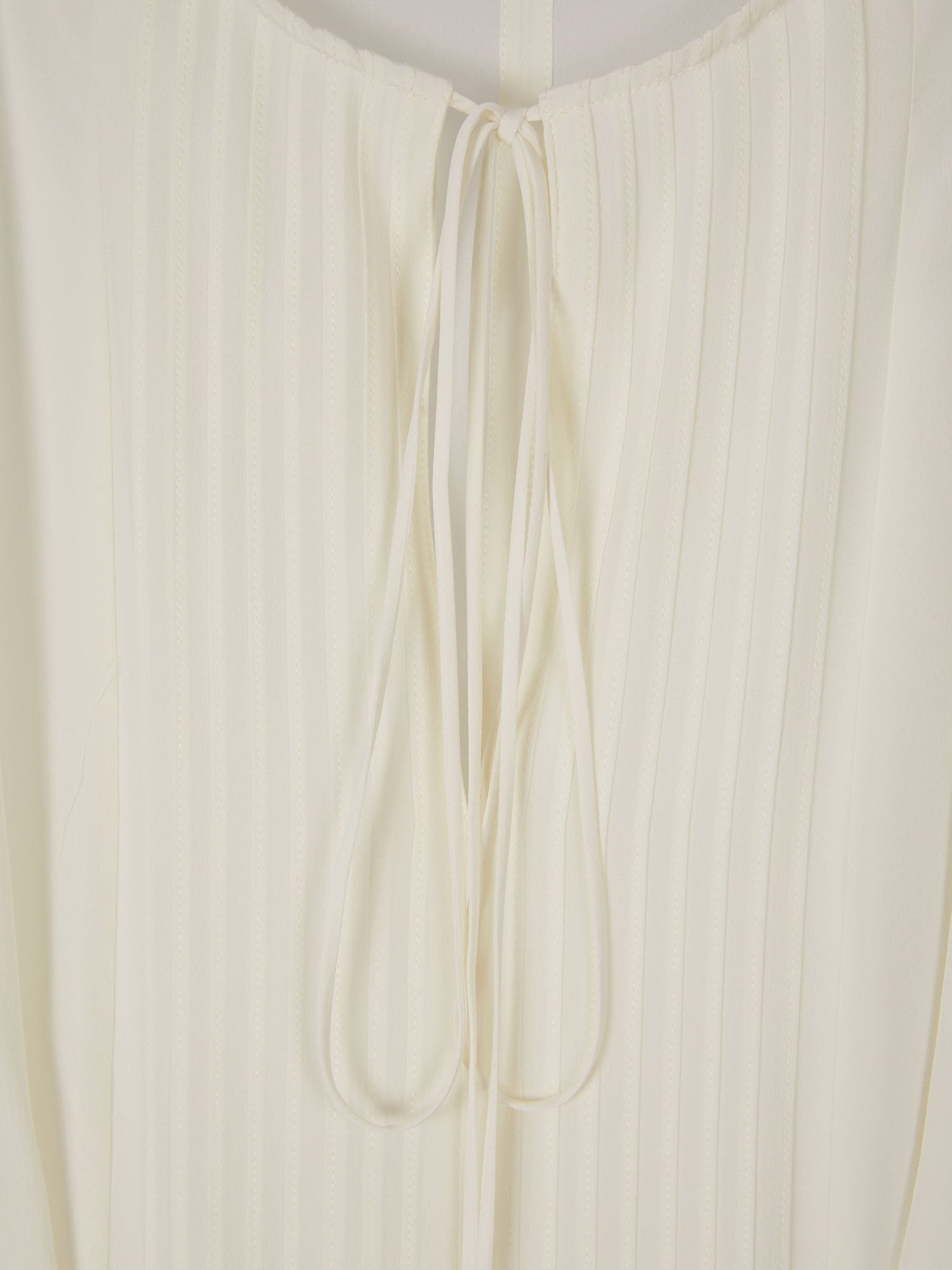 Outlet online Victoria Beckham Mujer Vestido Midi Plisado color Crema sku 721-000095 01 - Foto 3