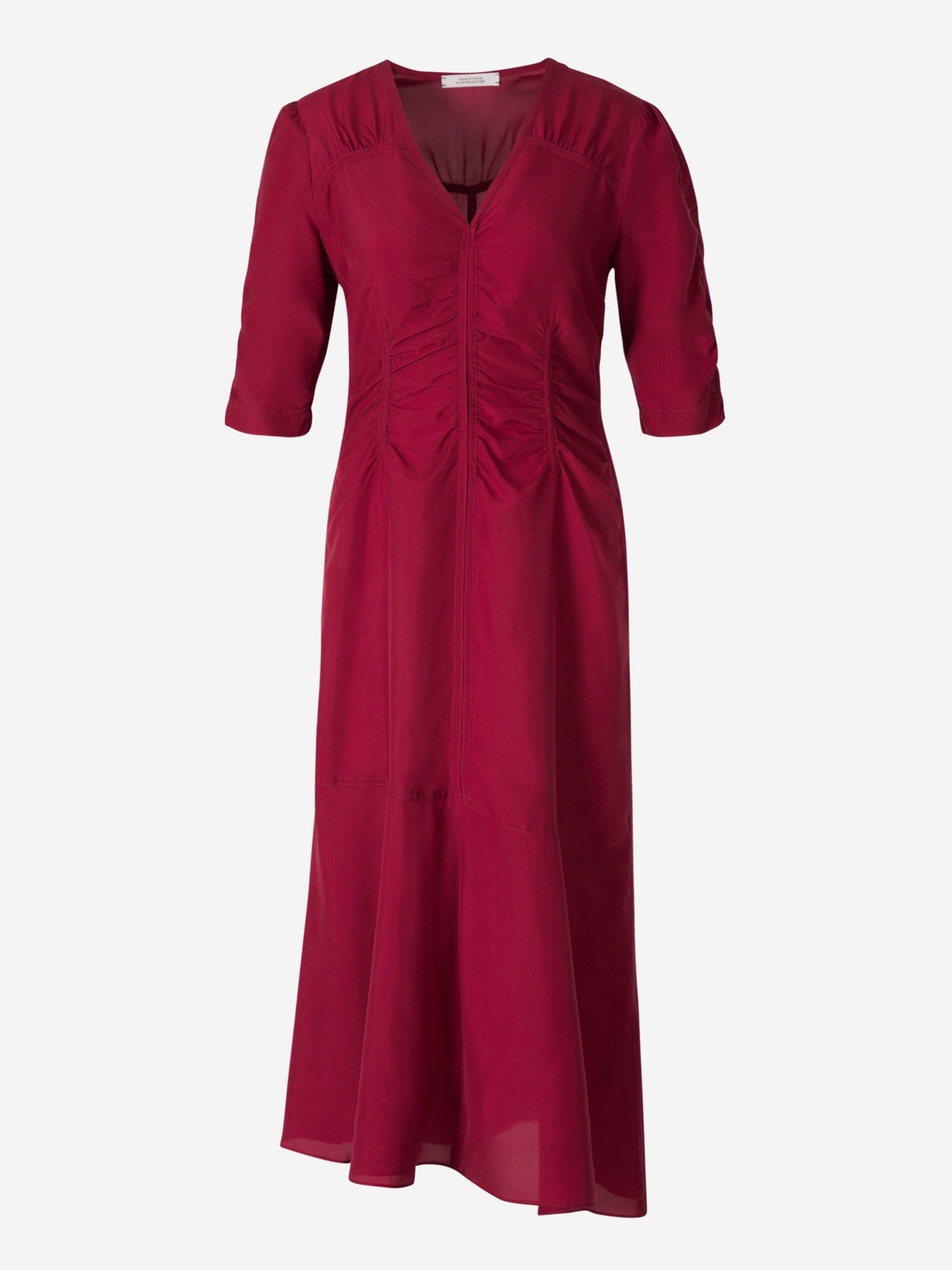 Outlet online Dorothee Schumacher Mujer Vestido Seda Lisa color Burdeos sku 721-000107 01 - Foto 1