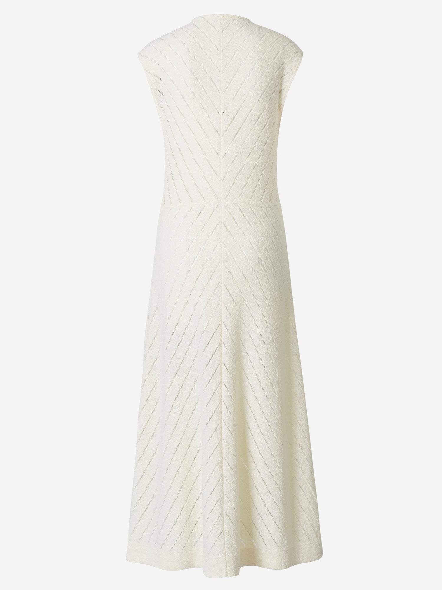 Jil Sander Vestido Punto color Marfil sku 731-005265 01 - Foto 2