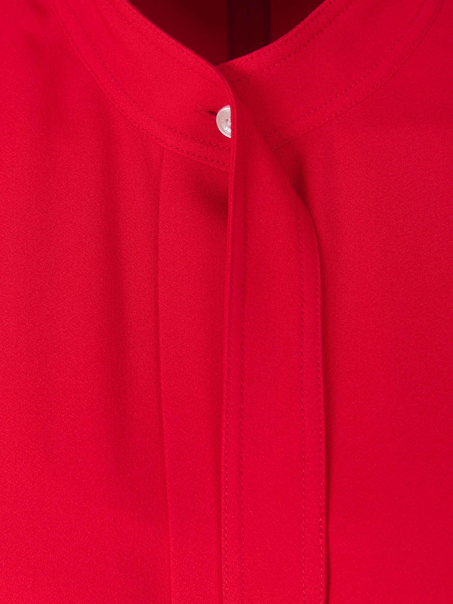 Outlet online Victoria Beckham Mujer Vestido Camisero Plisado color Rojo sku 731-005569 01 - Foto 4