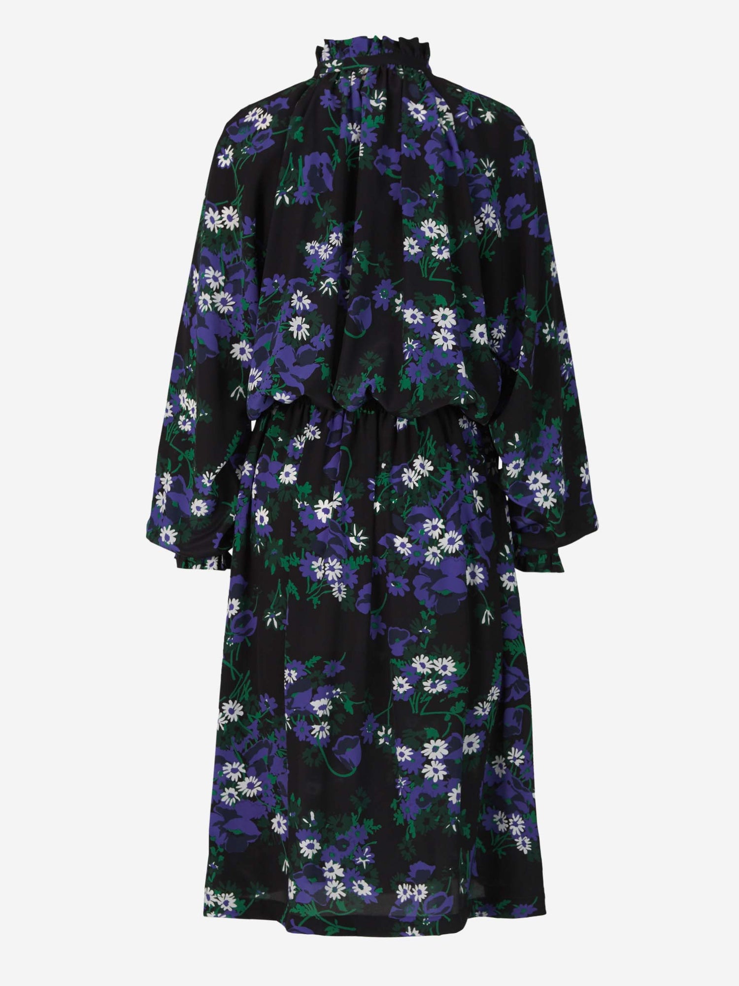 Plan C Vestido Estampado Floral color Negro sku 731-005582 00 - Foto 2