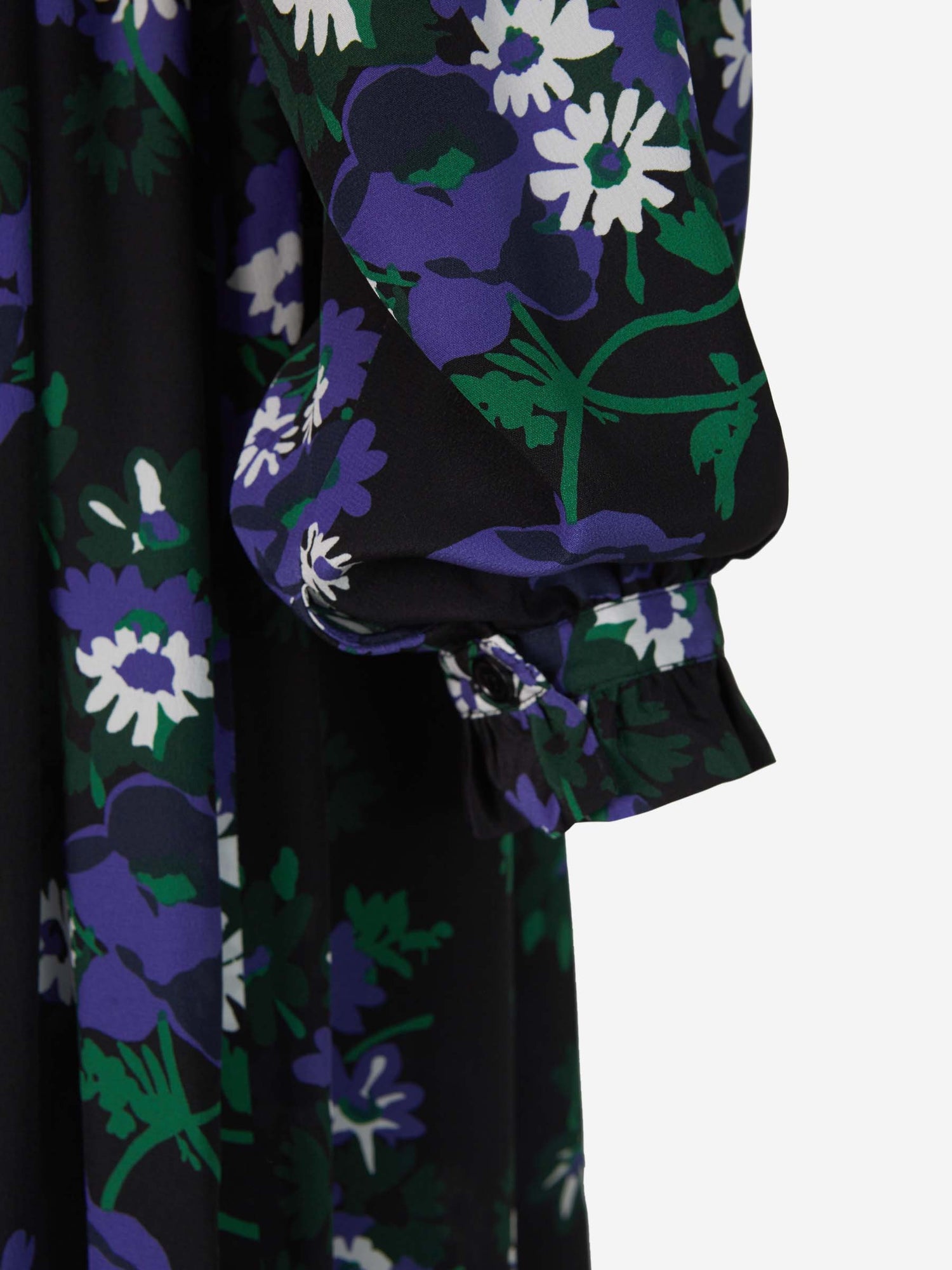 Plan C Vestido Estampado Floral color Negro sku 731-005582 00 - Foto 4