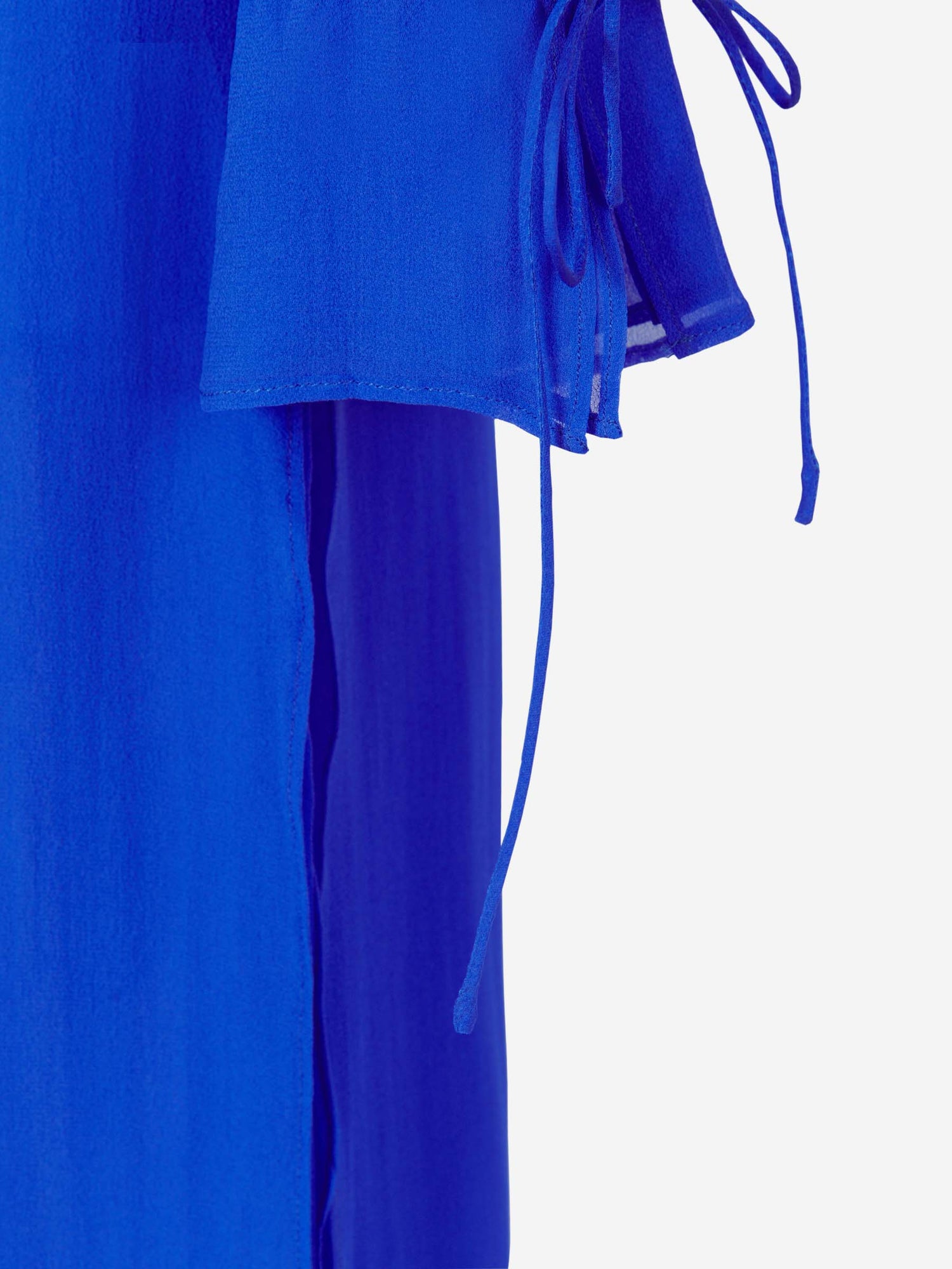 Christopher Esber Vestido Columna Seda color Azul Cobalto sku 731-005587 01 - Foto 4