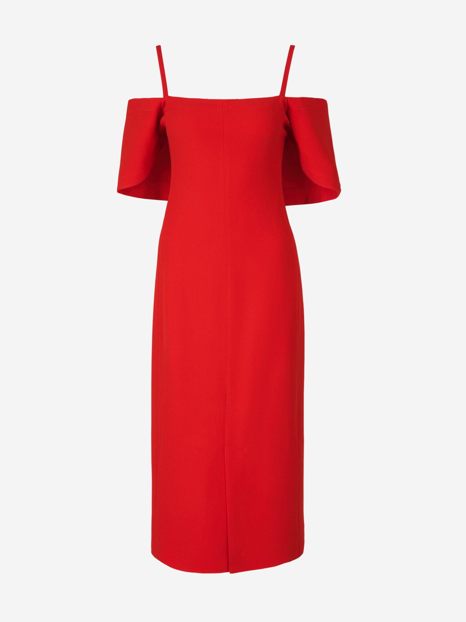 Victoria Beckham Vestido Off Shoulder color Rojo sku 731-005662 02 - Foto 1