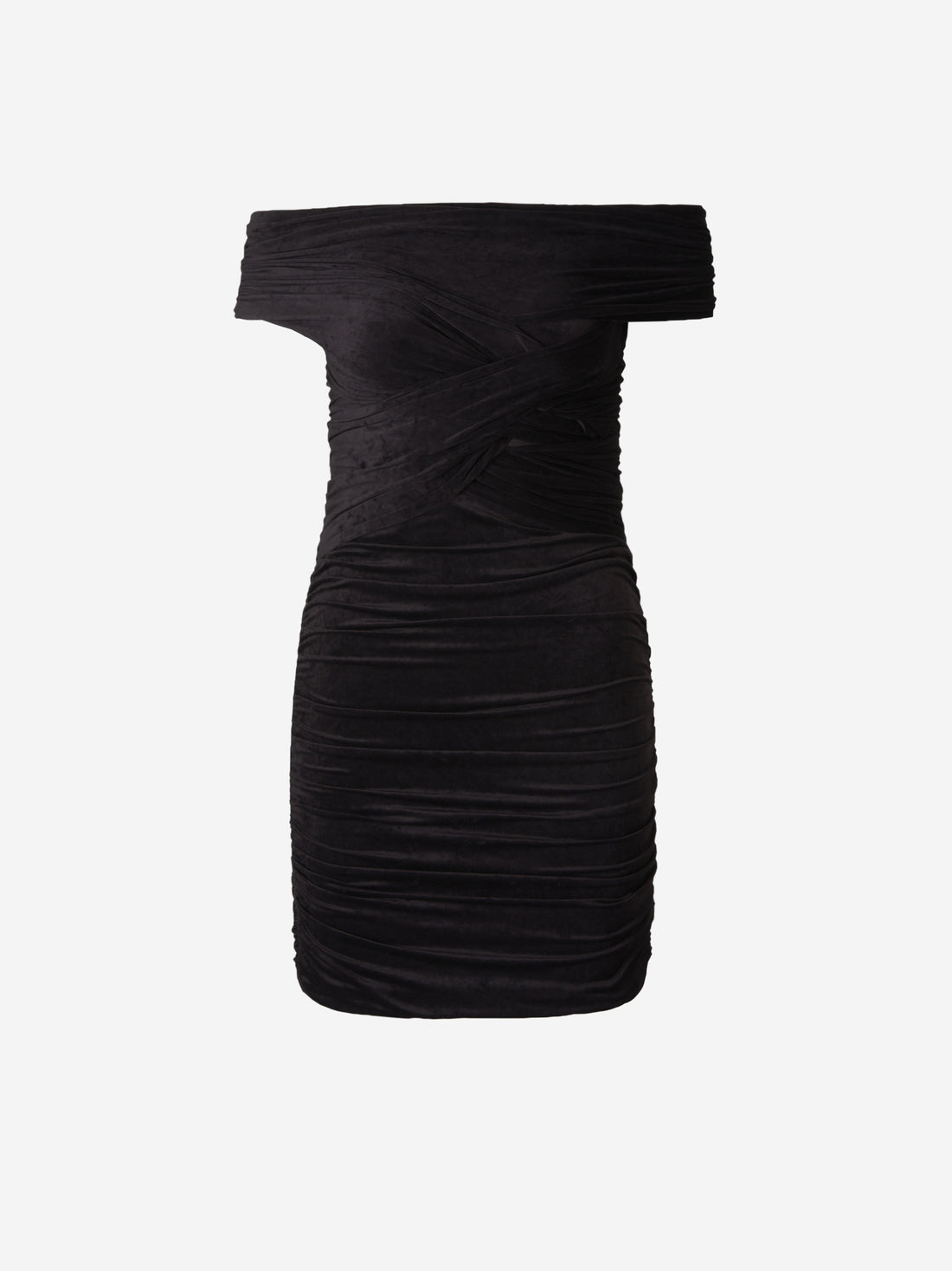Alexander Wang Vestido Mini Ante color Negro sku 731-005699 01 - Foto 1