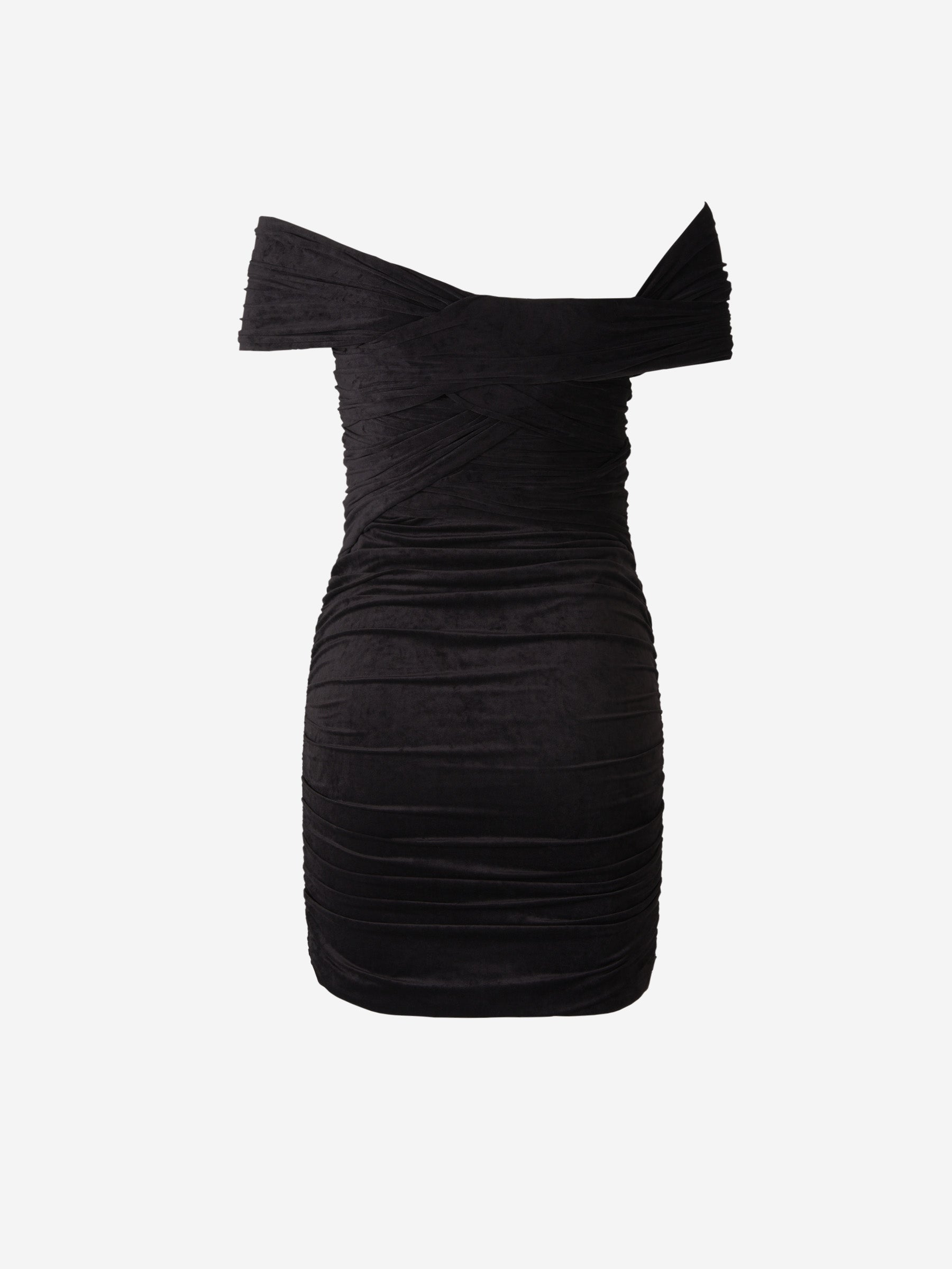 Alexander Wang Vestido Mini Ante color Negro sku 731-005699 01 - Foto 2